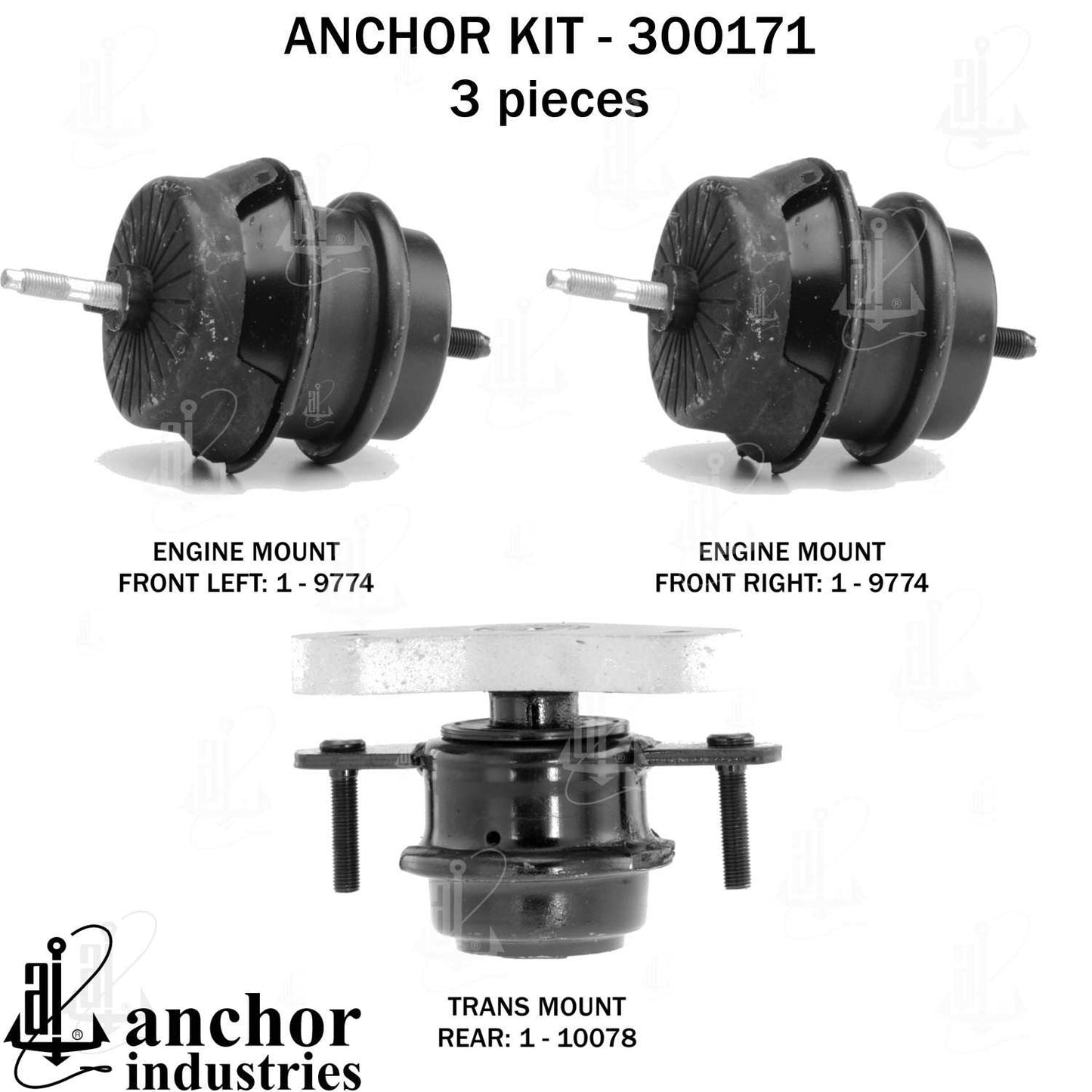 Anchor Engine Mount Kit 300171