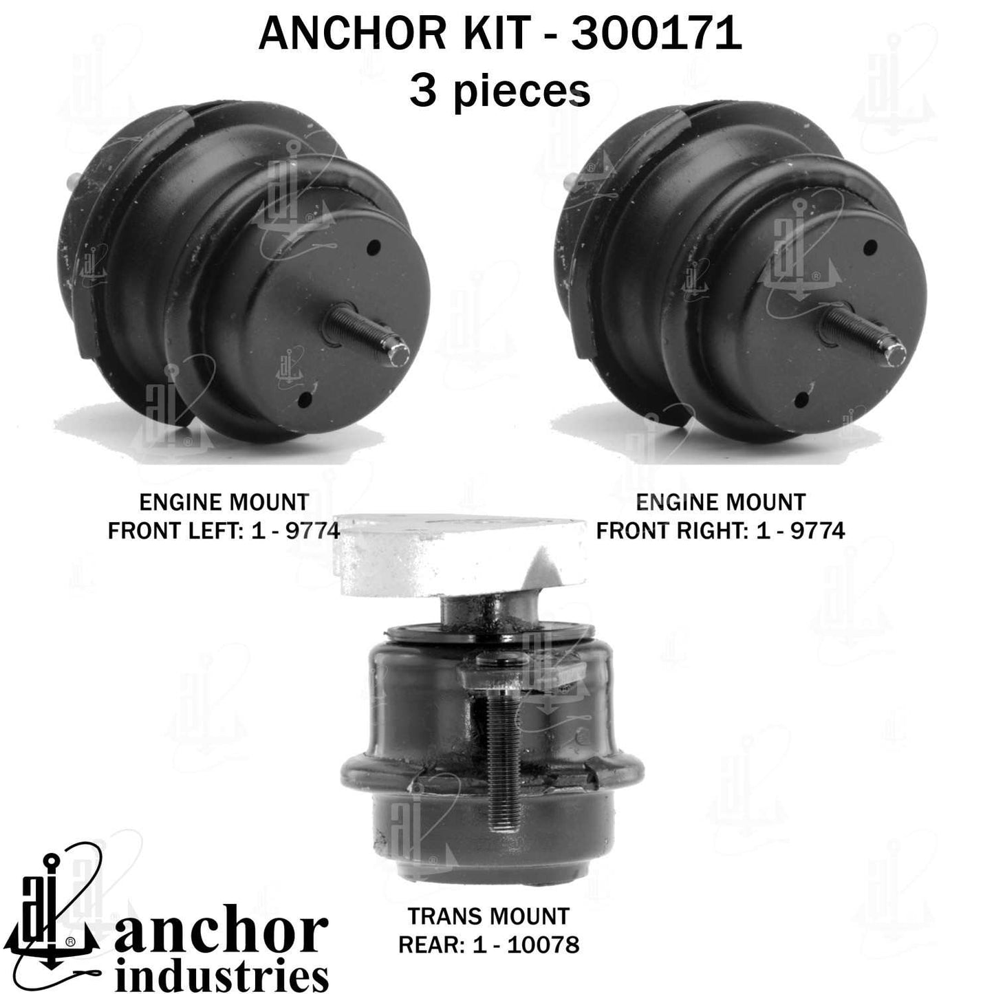 Anchor Engine Mount Kit 300171