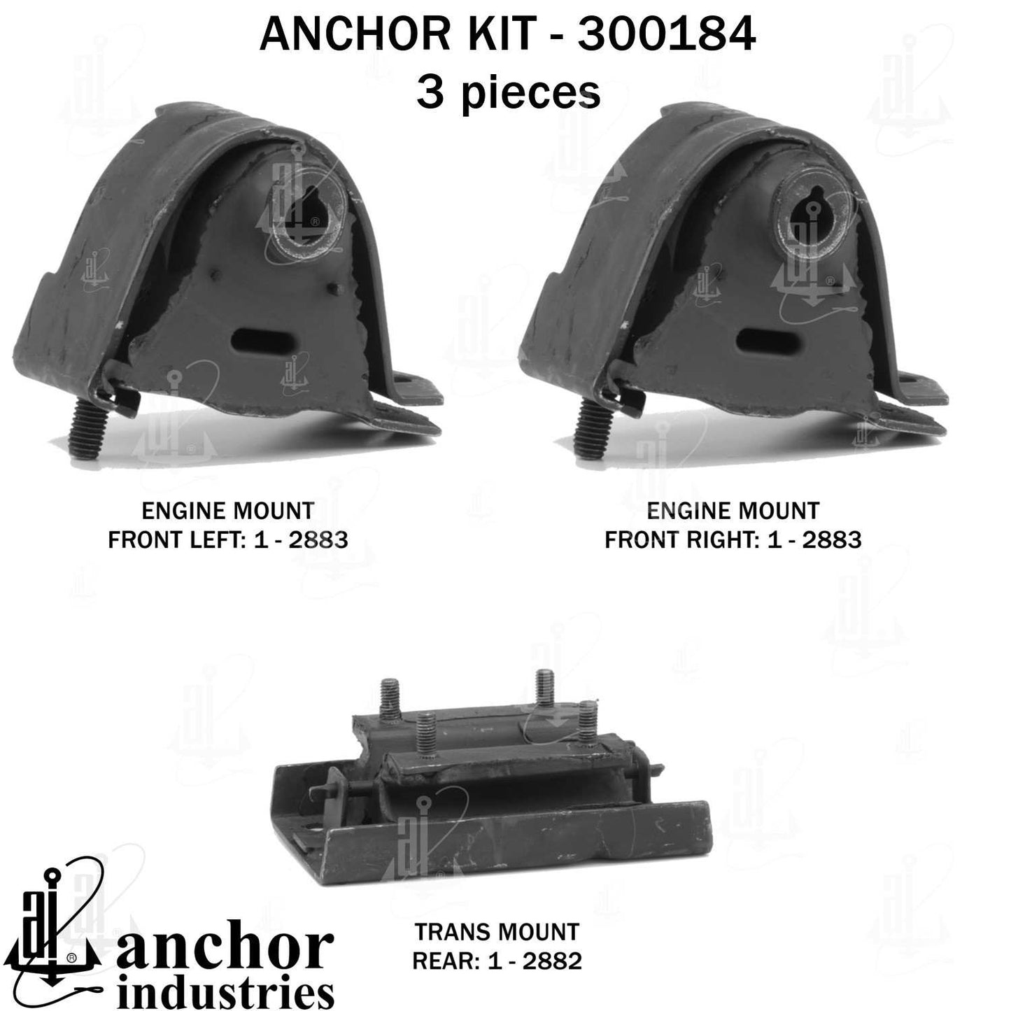 Anchor Engine Mount Kit 300184