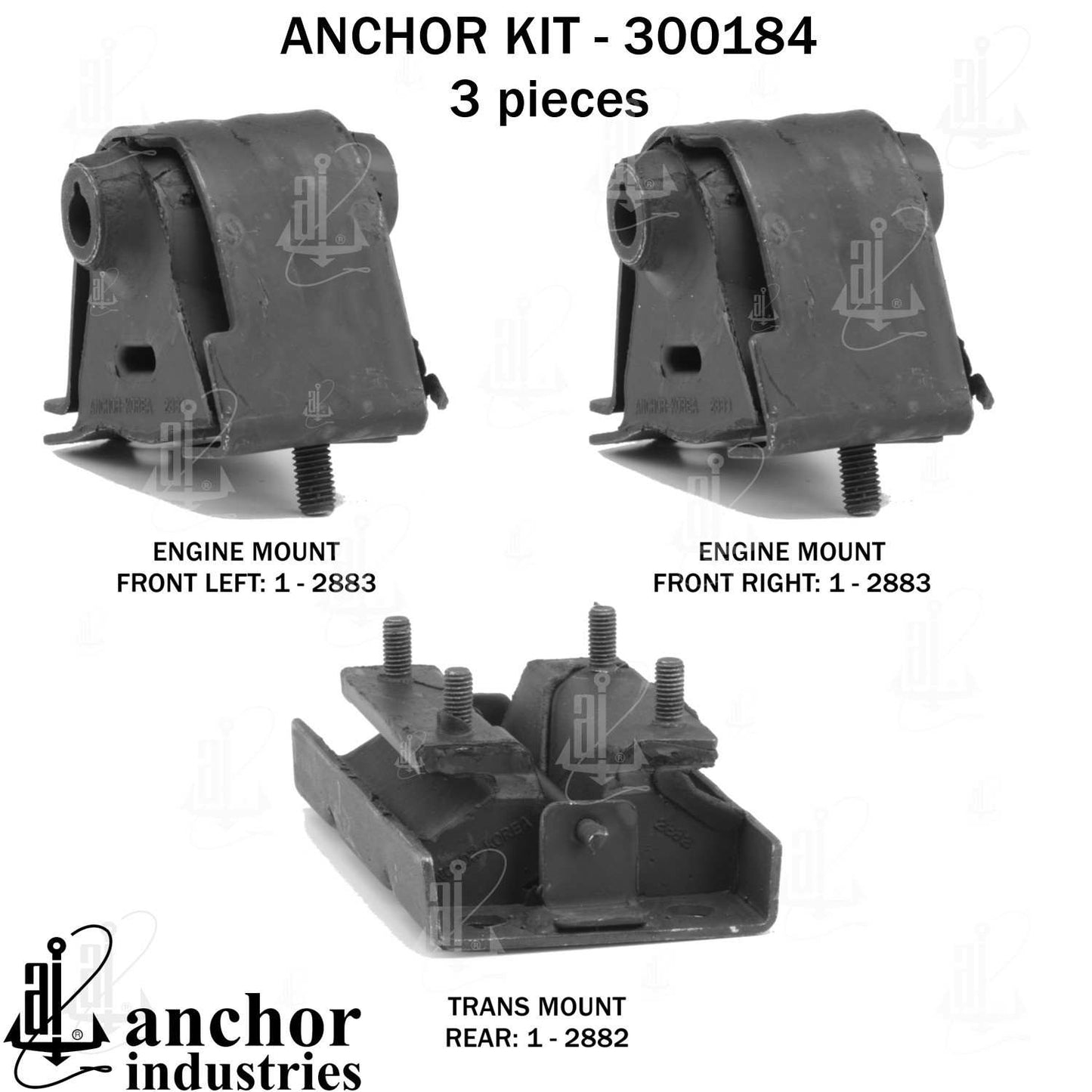 Anchor Engine Mount Kit 300184