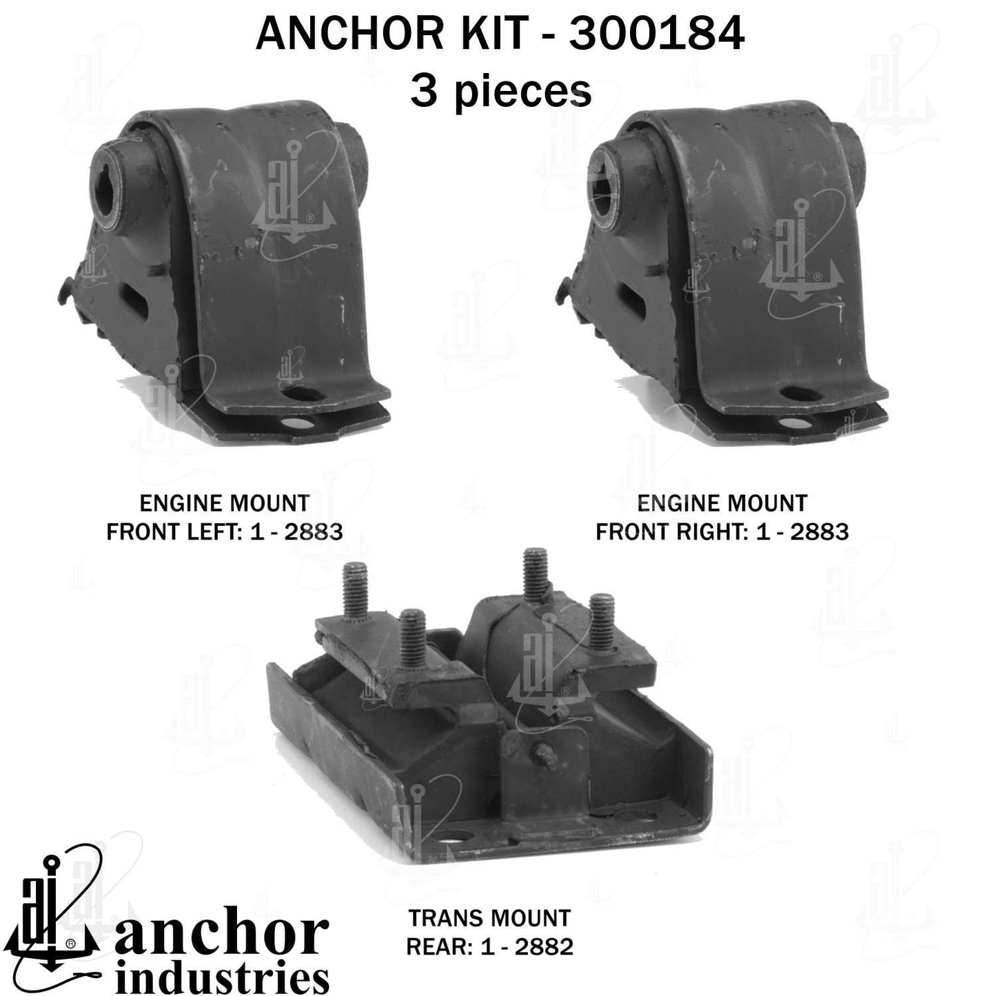 Anchor Engine Mount Kit 300184