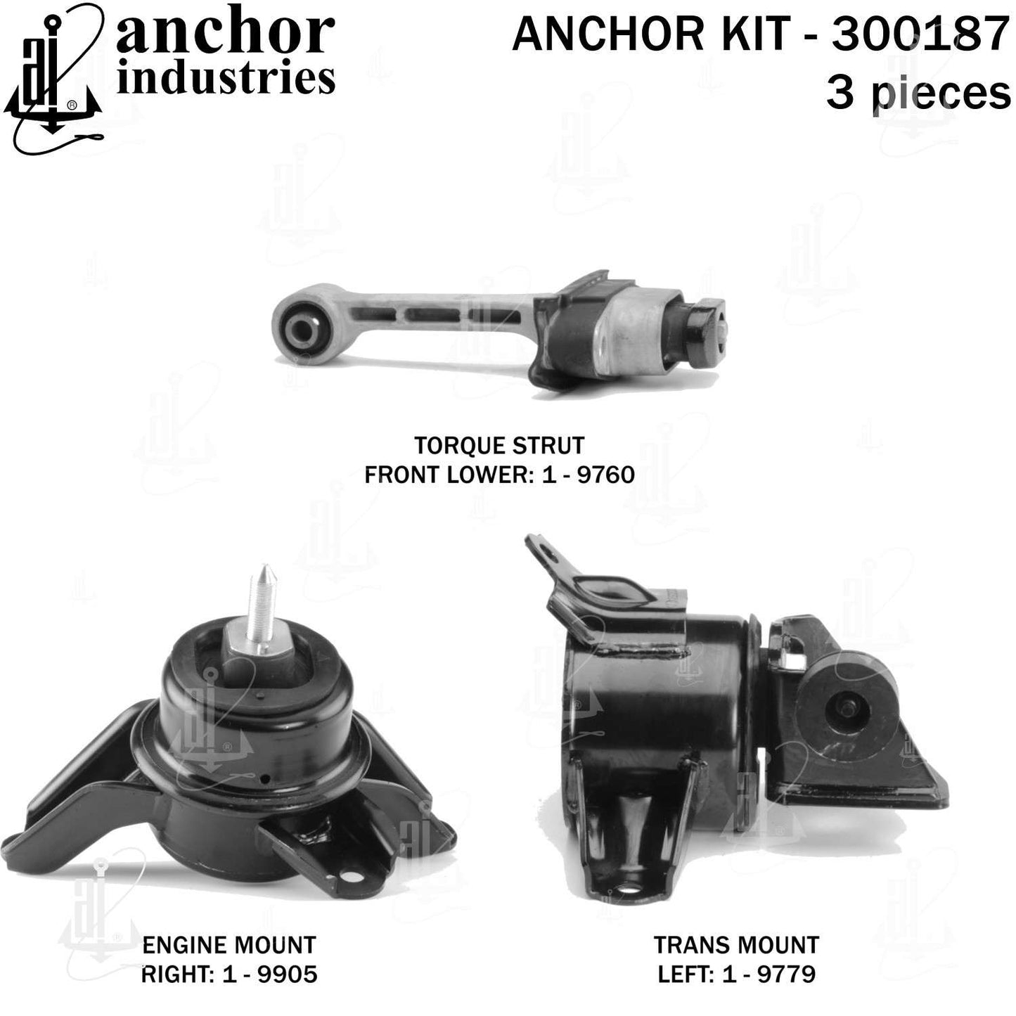 Anchor Engine Mount Kit 300187