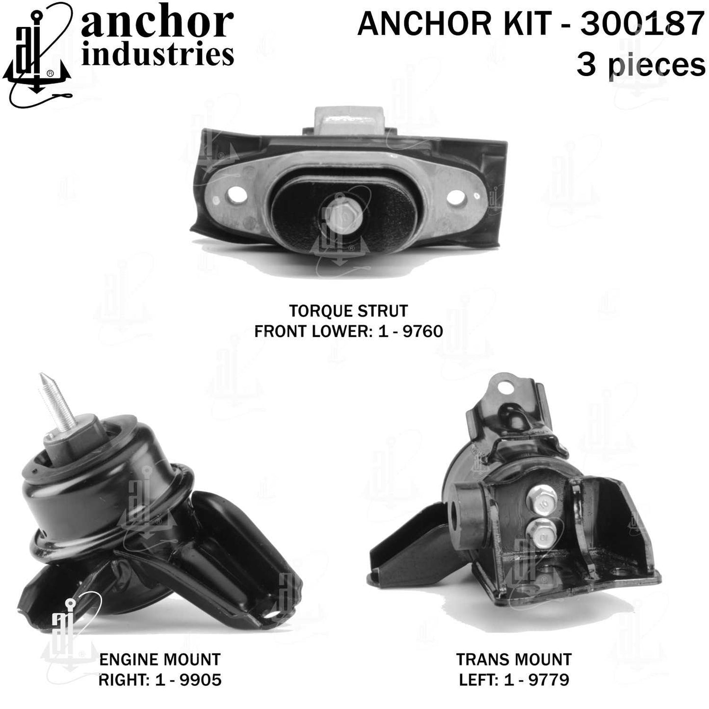 Anchor Engine Mount Kit 300187