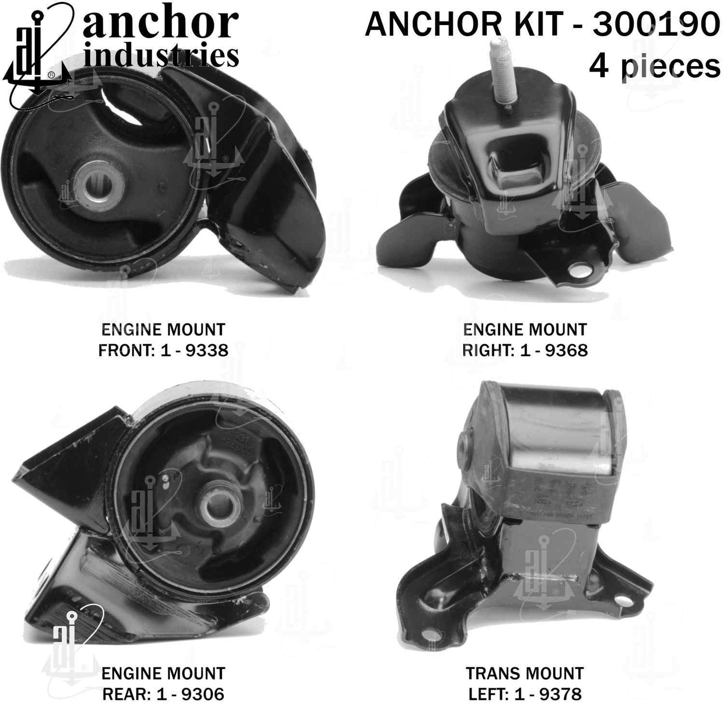 Anchor Engine Mount Kit 300190