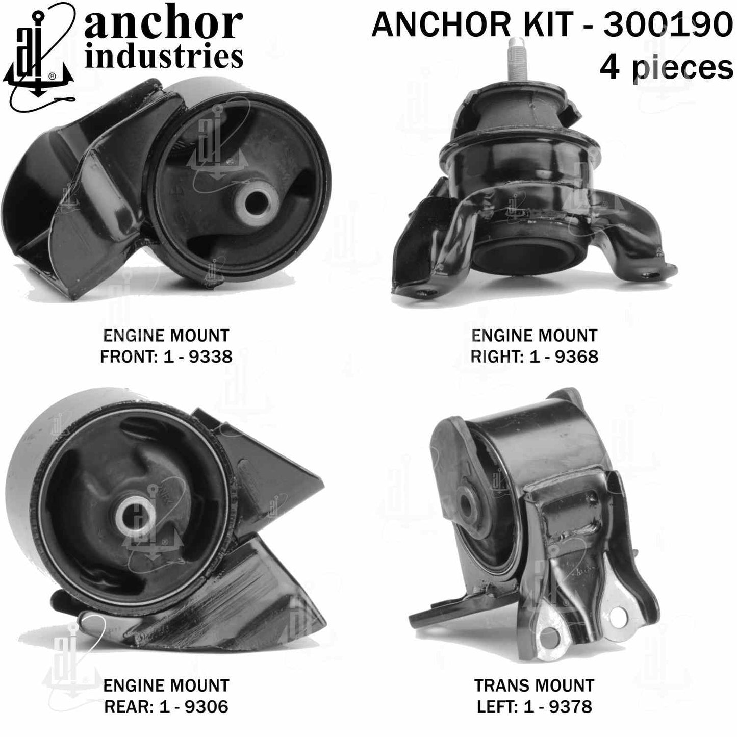 Anchor Engine Mount Kit 300190