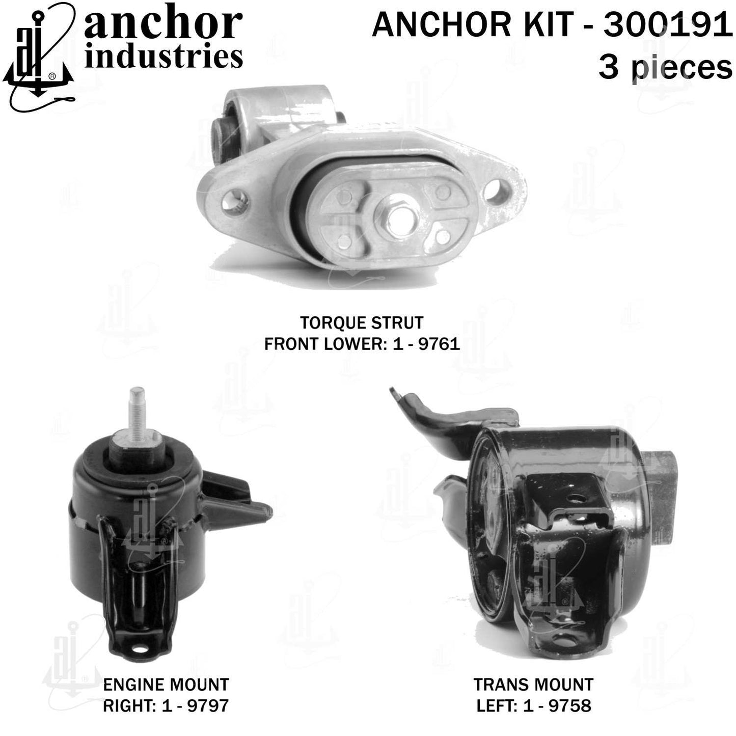 Anchor Engine Mount Kit 300191