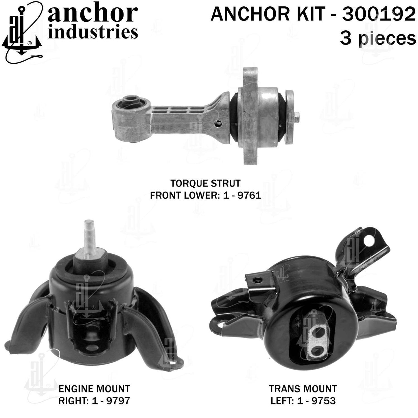 Anchor Engine Mount Kit 300192