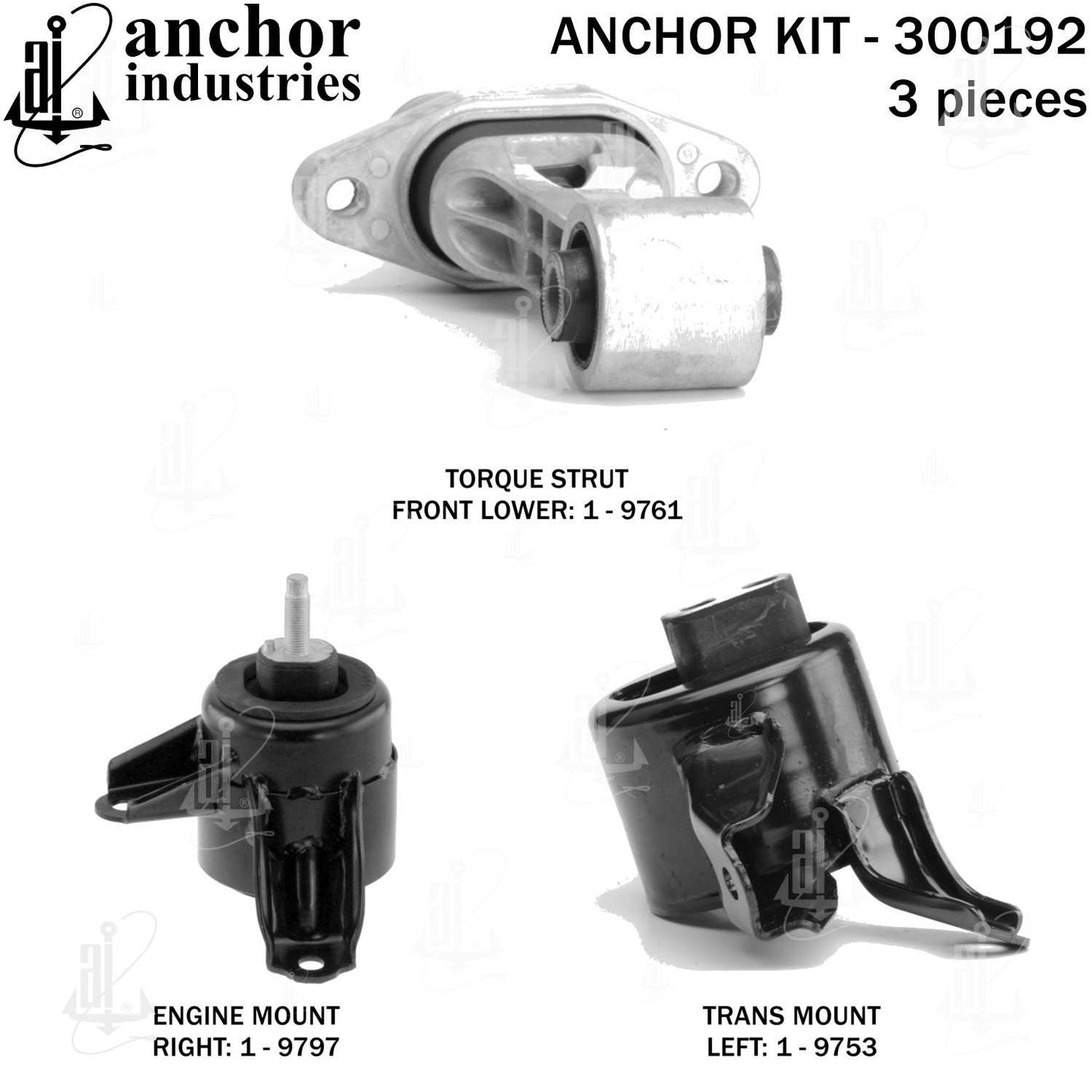 Anchor Engine Mount Kit 300192