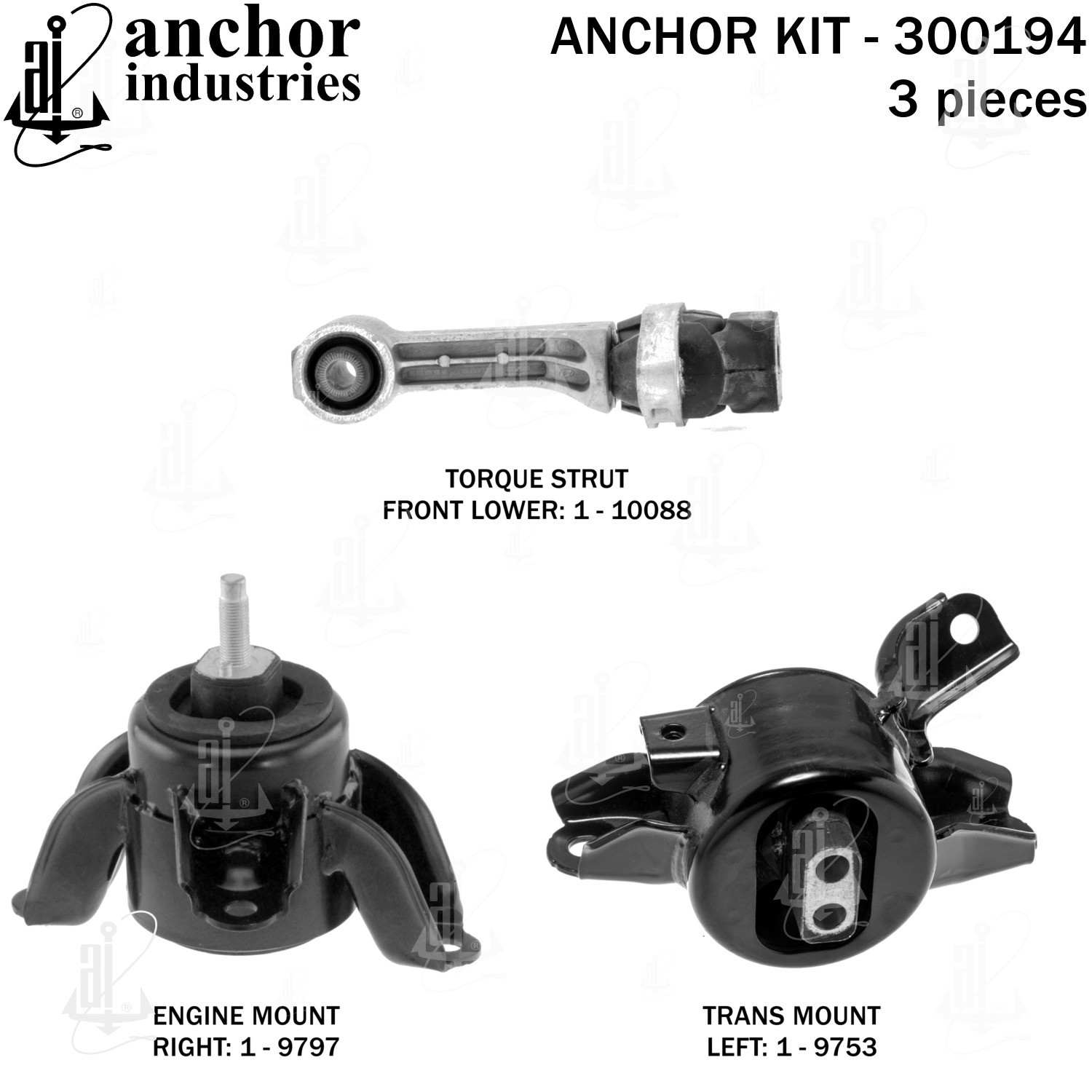 Anchor Engine Mount Kit 300194