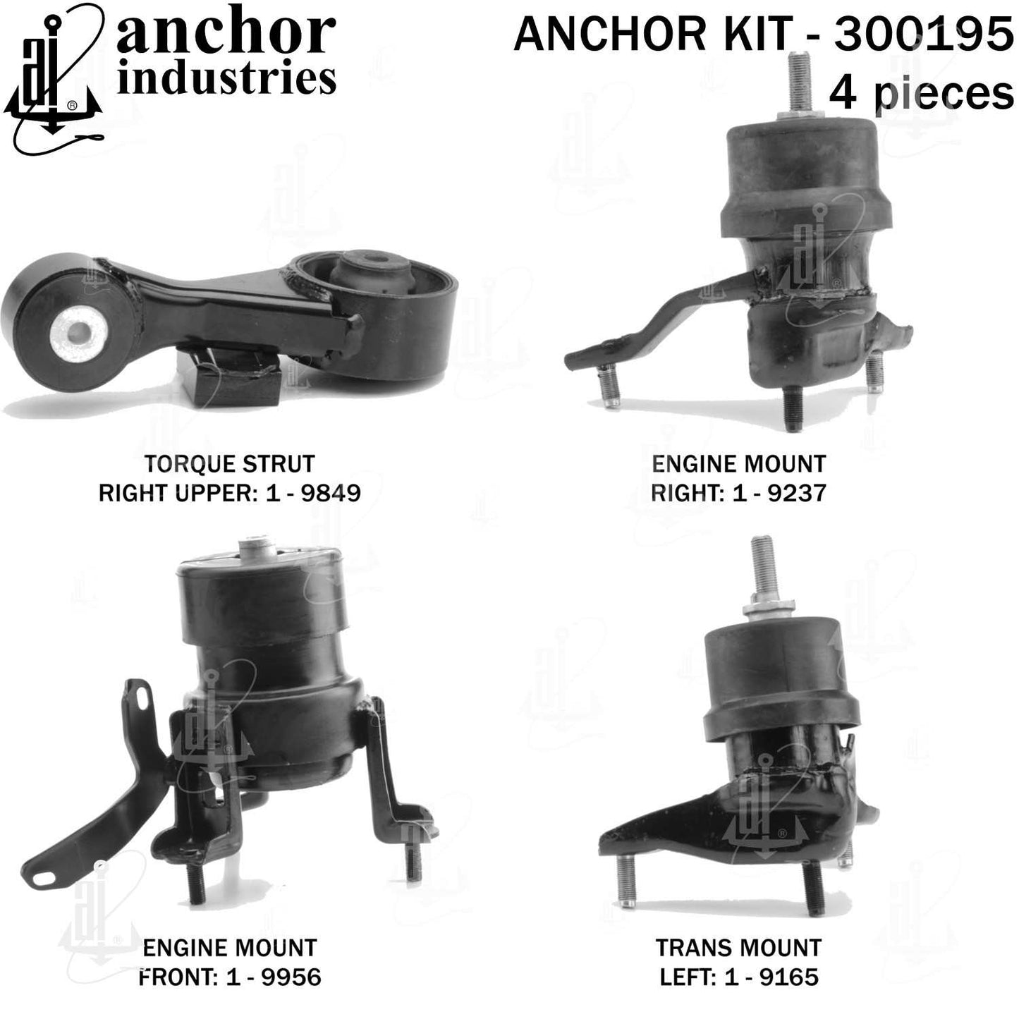 Anchor Engine Mount Kit 300195