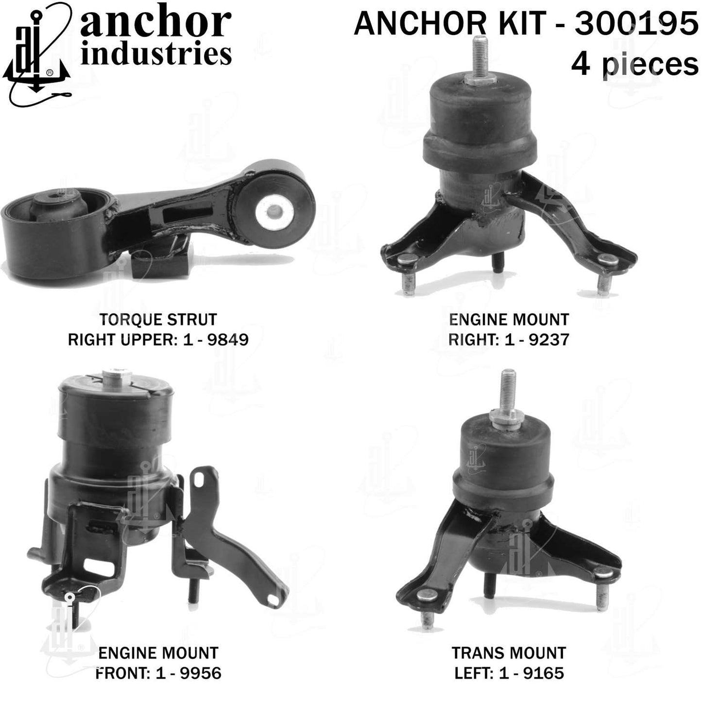 Anchor Engine Mount Kit 300195