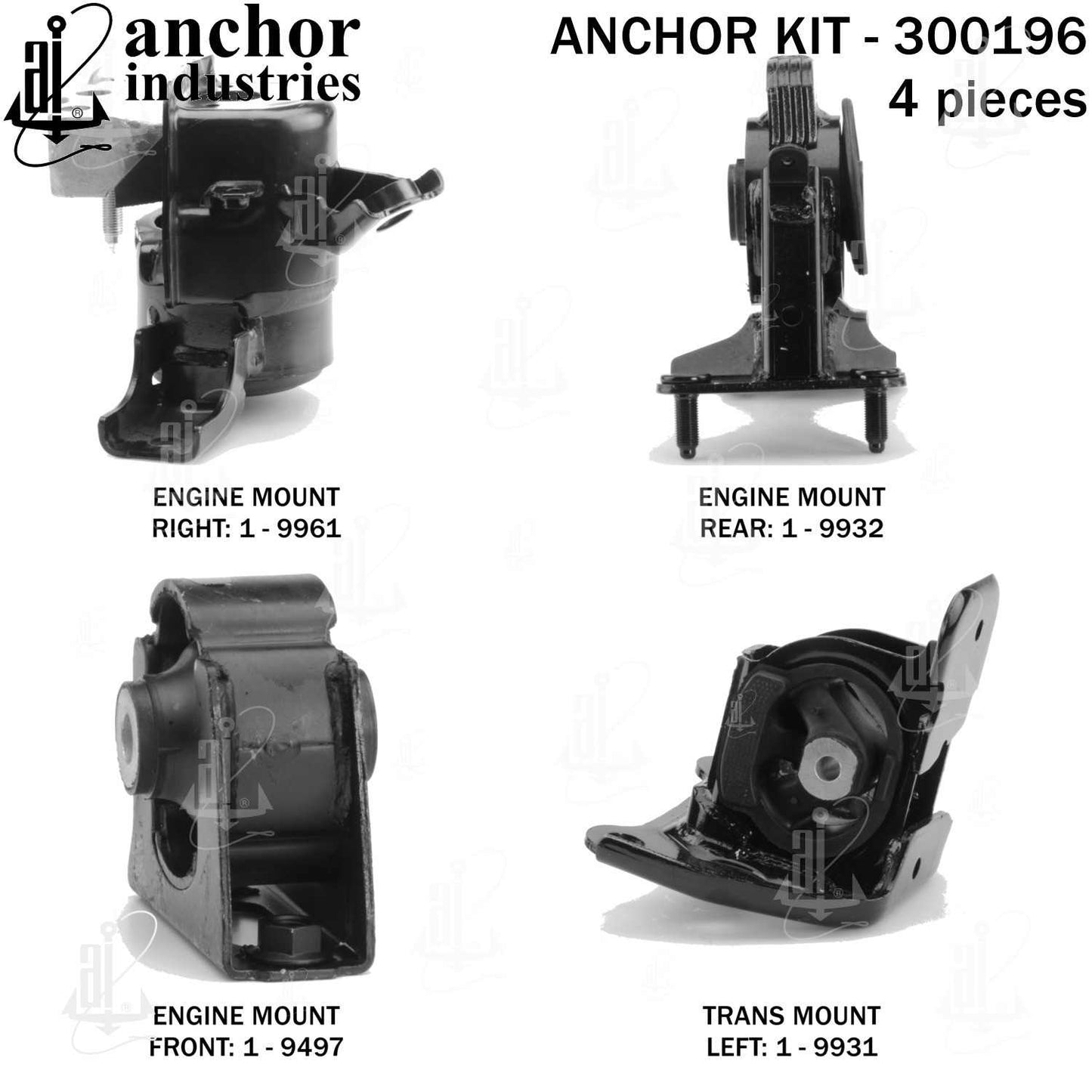 Anchor Engine Mount Kit 300195