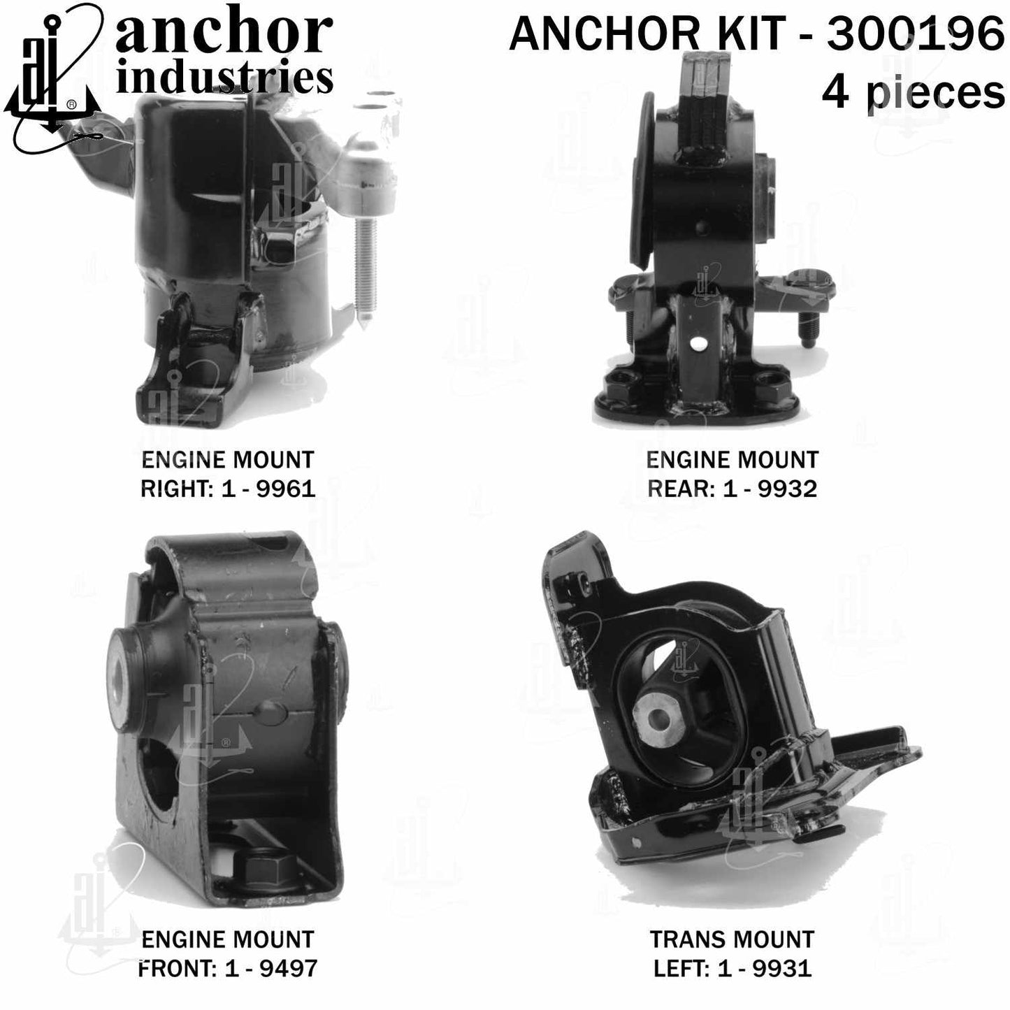 Anchor Engine Mount Kit 300195