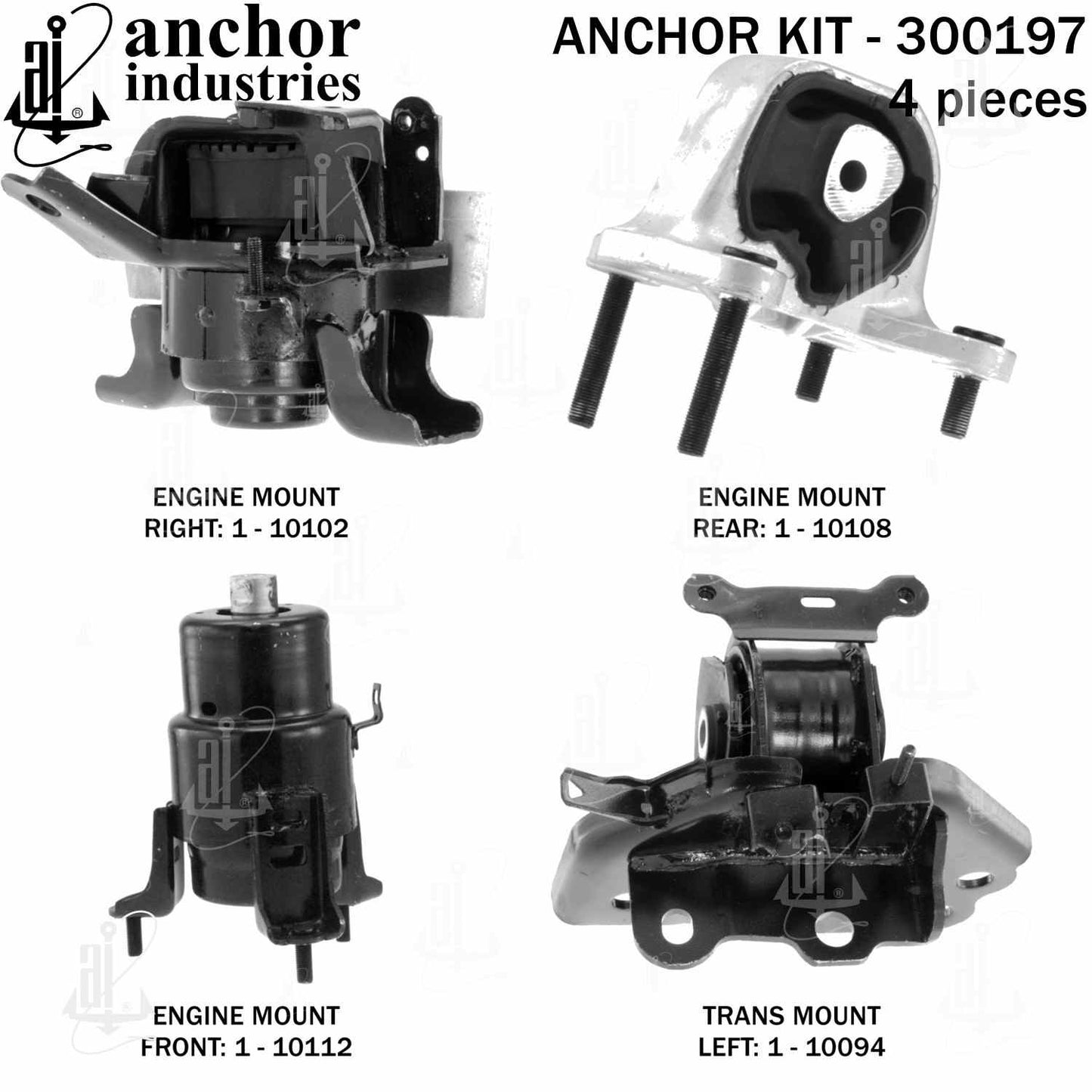Anchor Engine Mount Kit 300197