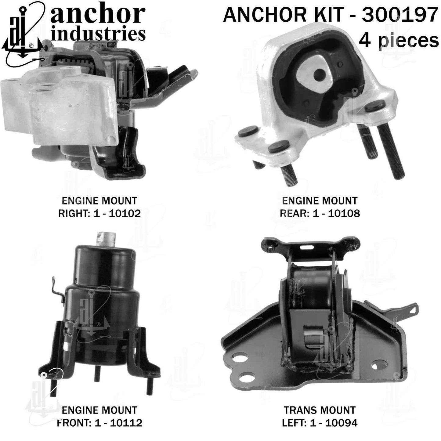 Anchor Engine Mount Kit 300197