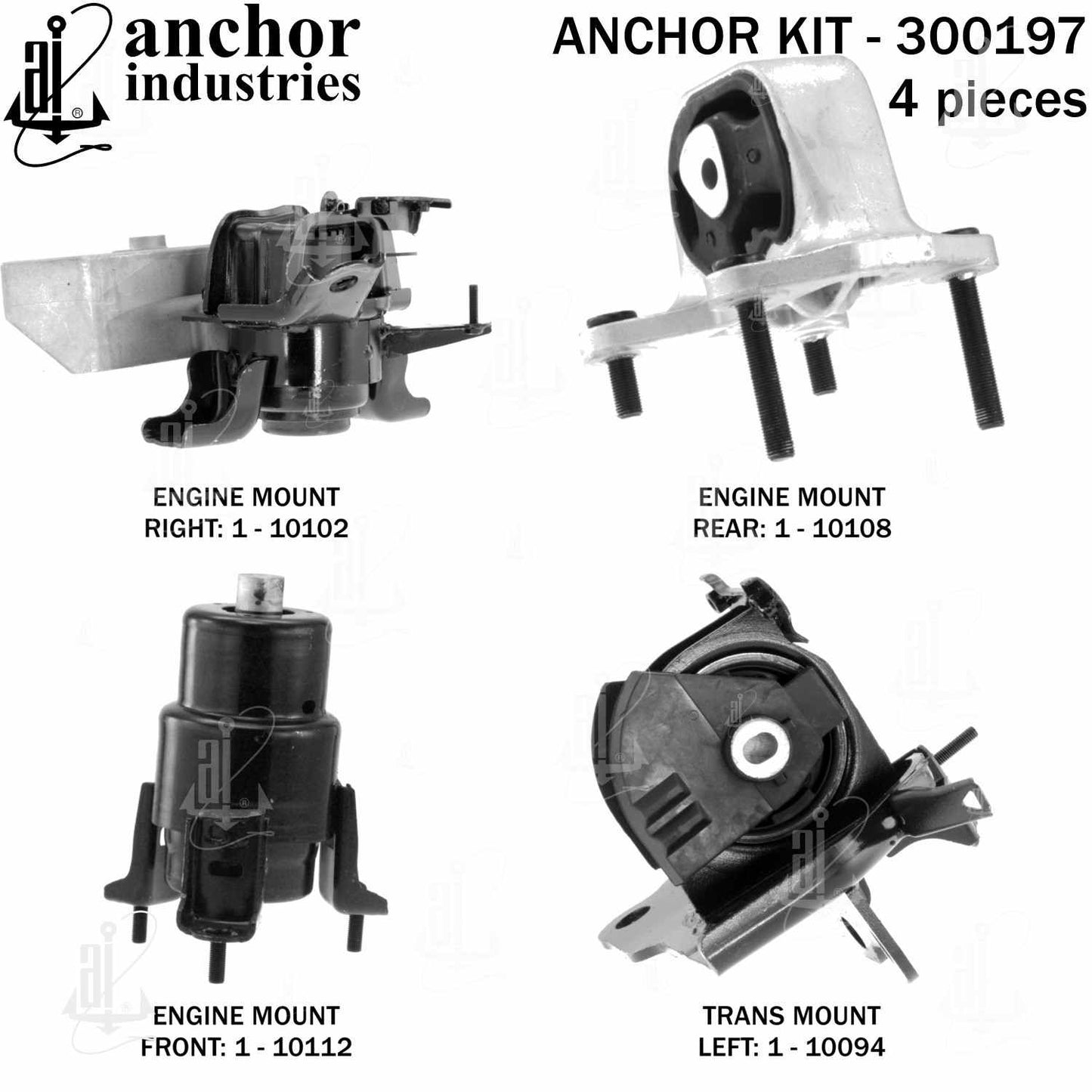 Anchor Engine Mount Kit 300197