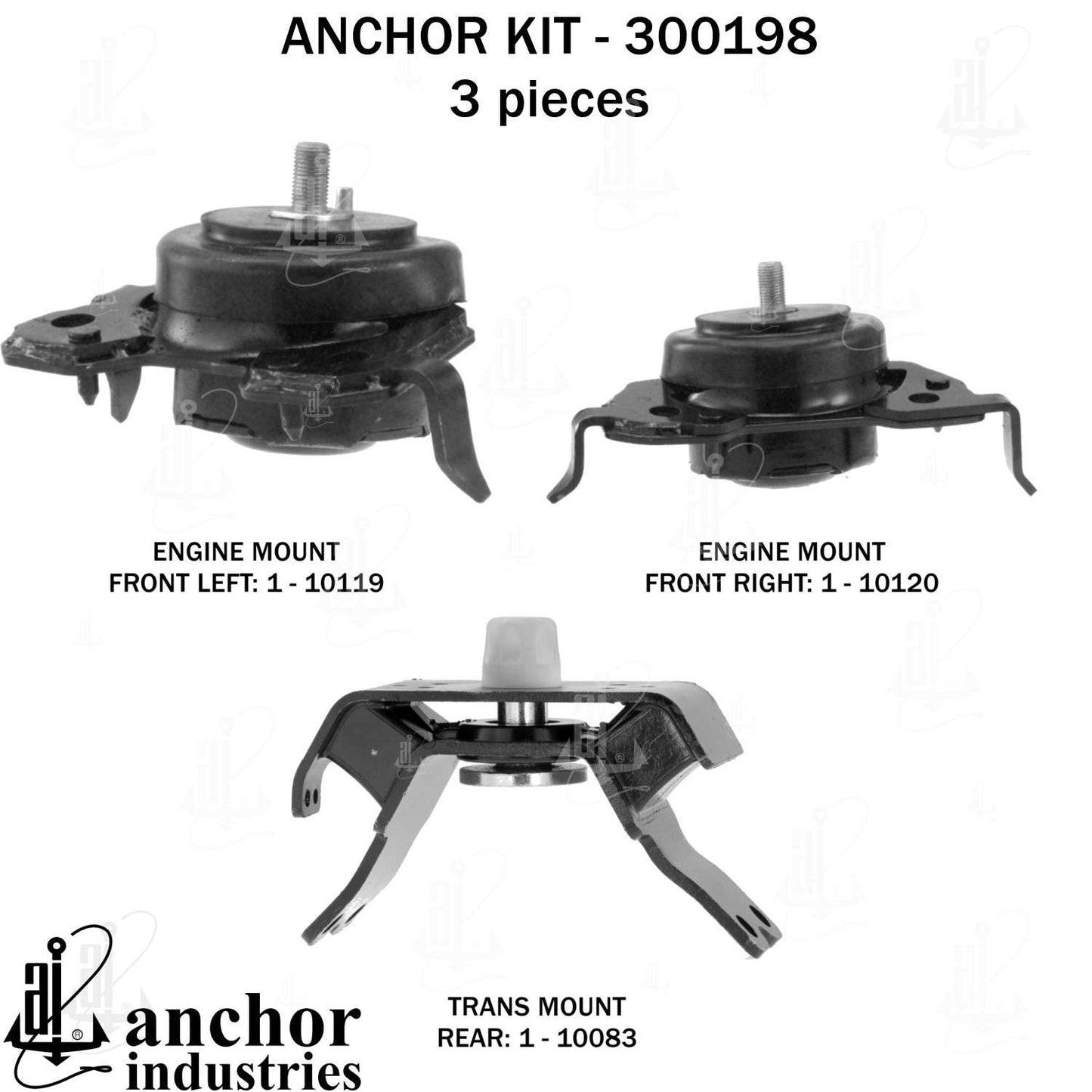 Anchor Engine Mount Kit 300198