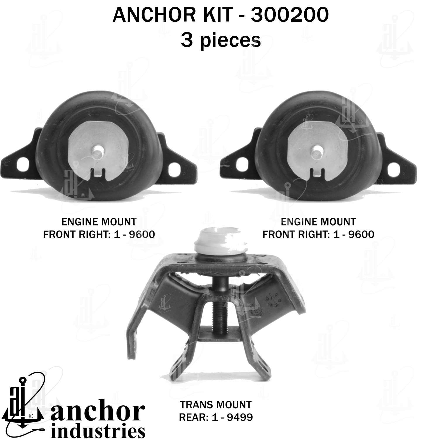 Anchor Engine Mount Kit 300200