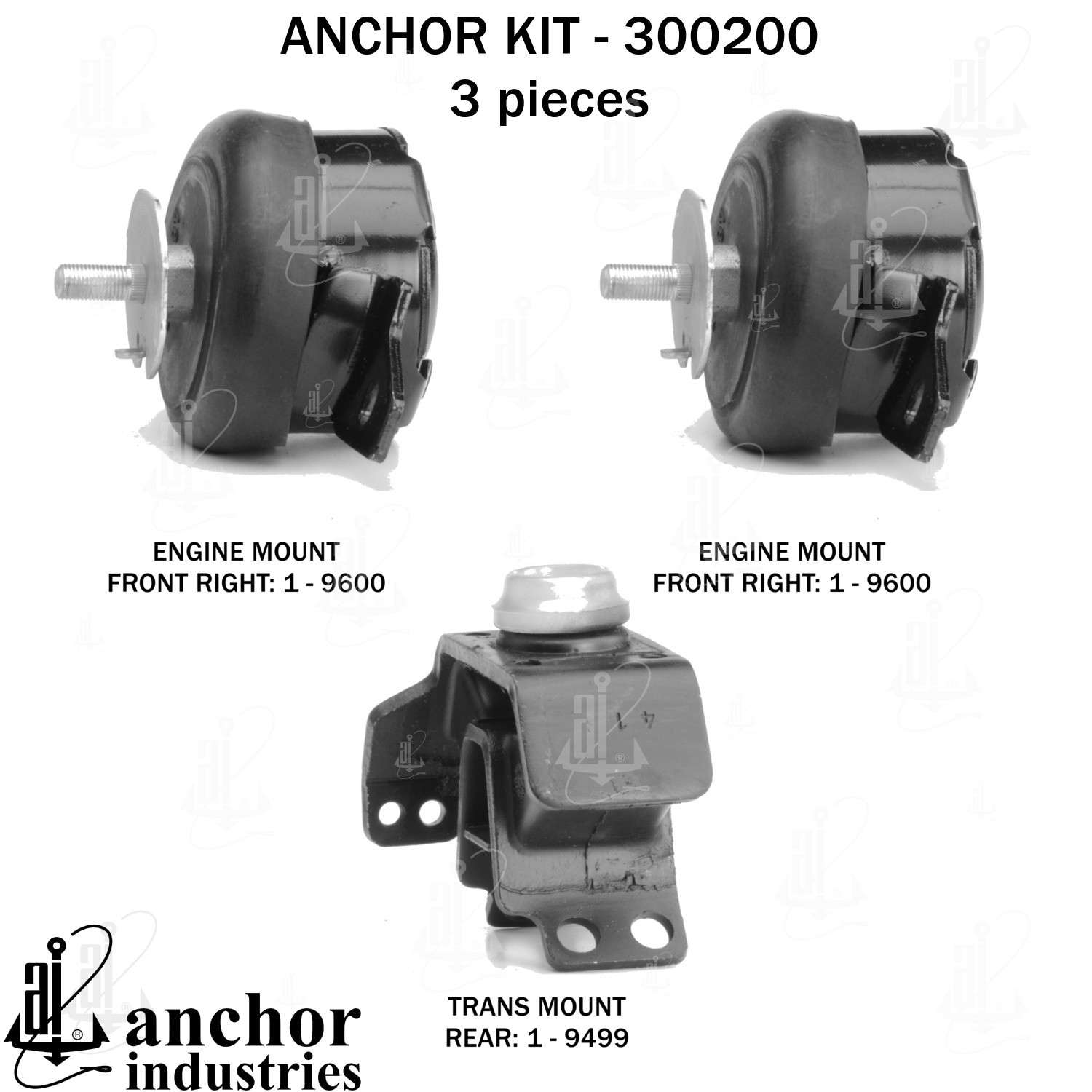 Anchor Engine Mount Kit 300200
