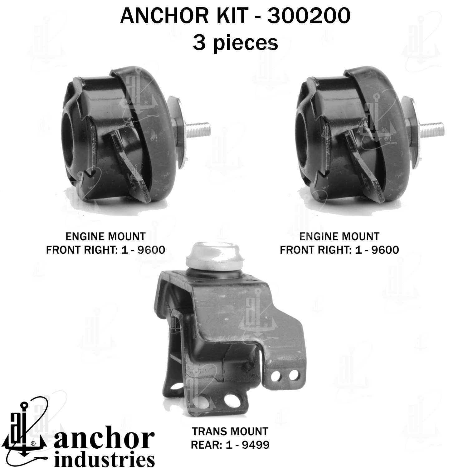 Anchor Engine Mount Kit 300200
