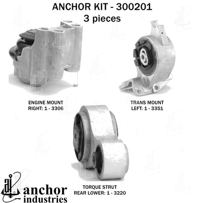 Anchor Engine Mount Kit 300201