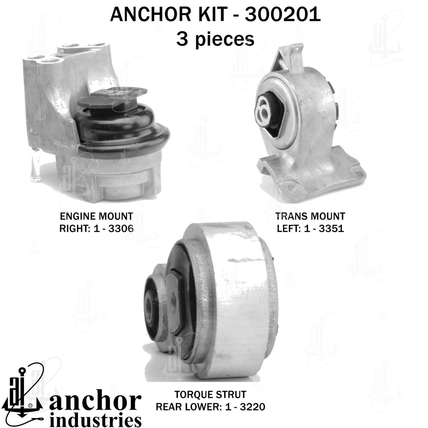 Anchor Engine Mount Kit 300201