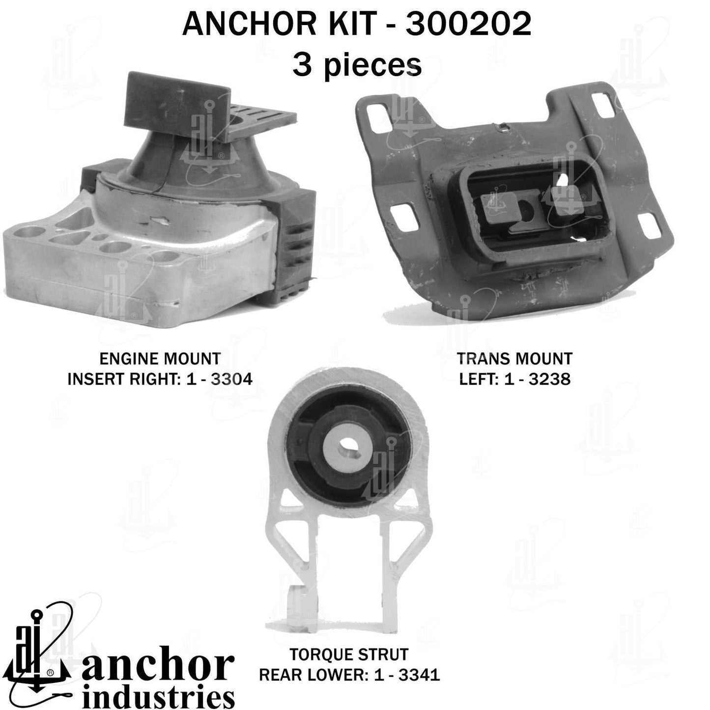 Anchor Engine Mount Kit 300202