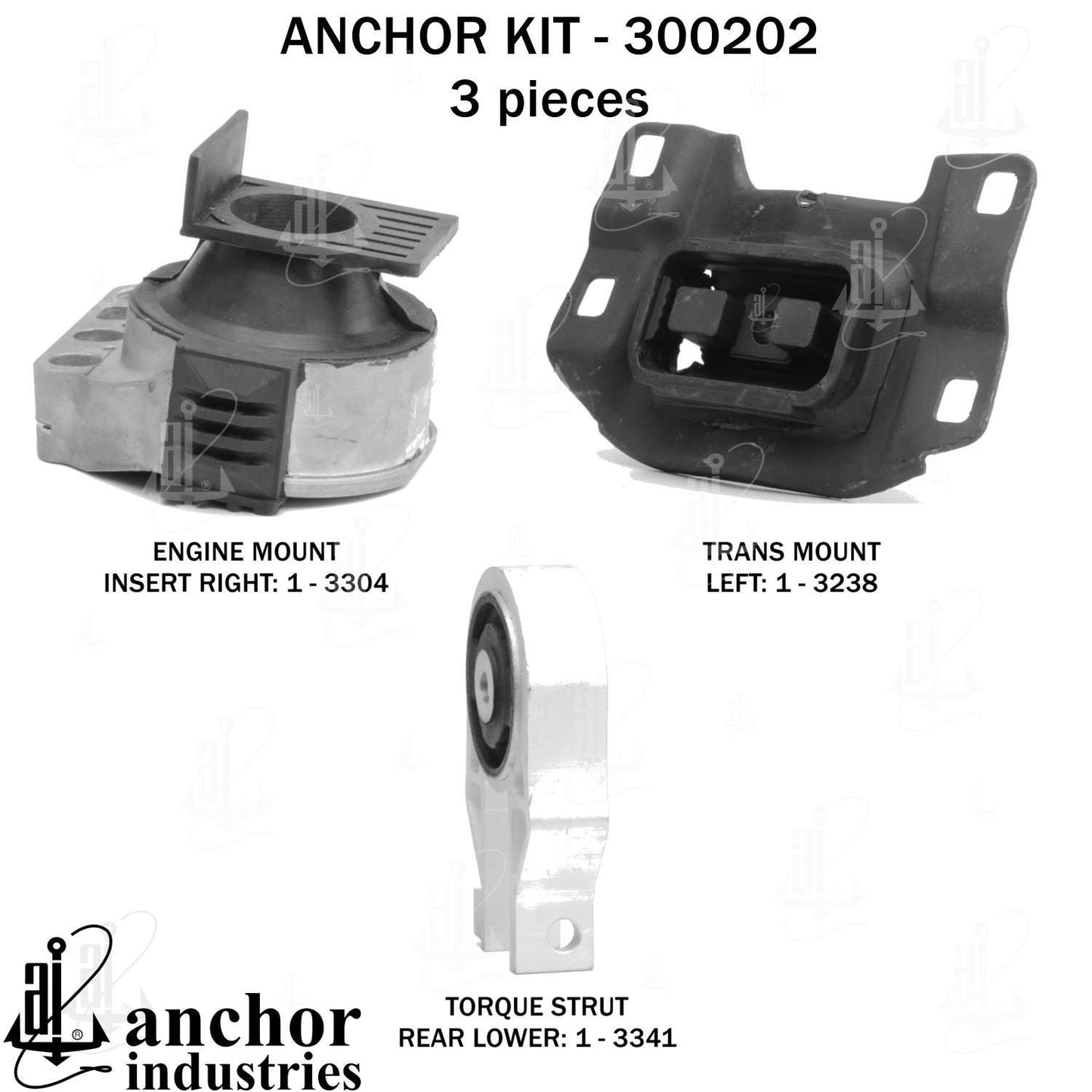 Anchor Engine Mount Kit 300202