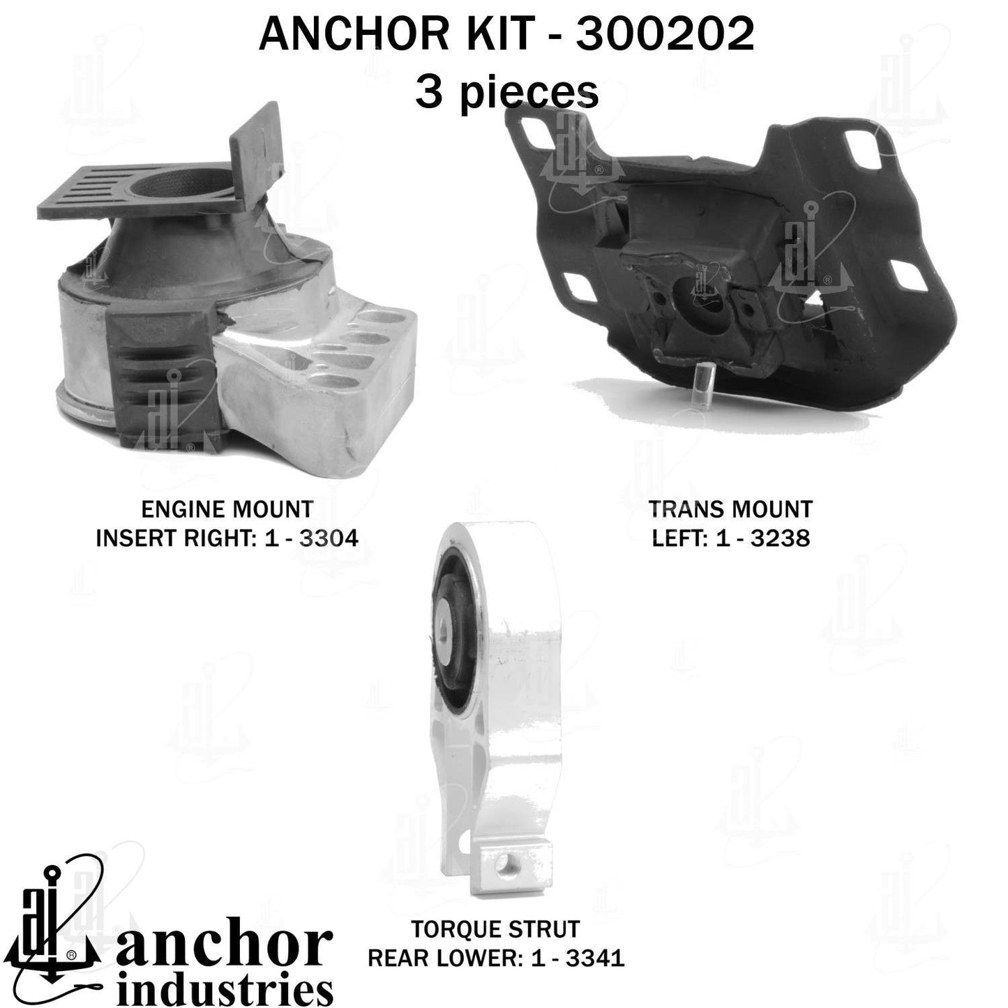 Anchor Engine Mount Kit 300202
