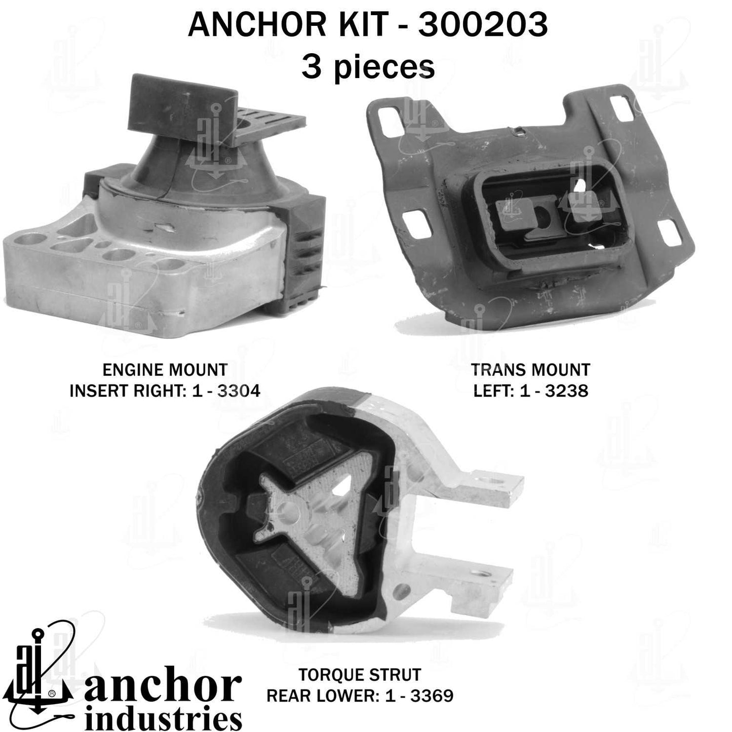 Anchor Engine Mount Kit 300203