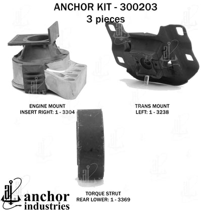 Anchor Engine Mount Kit 300203