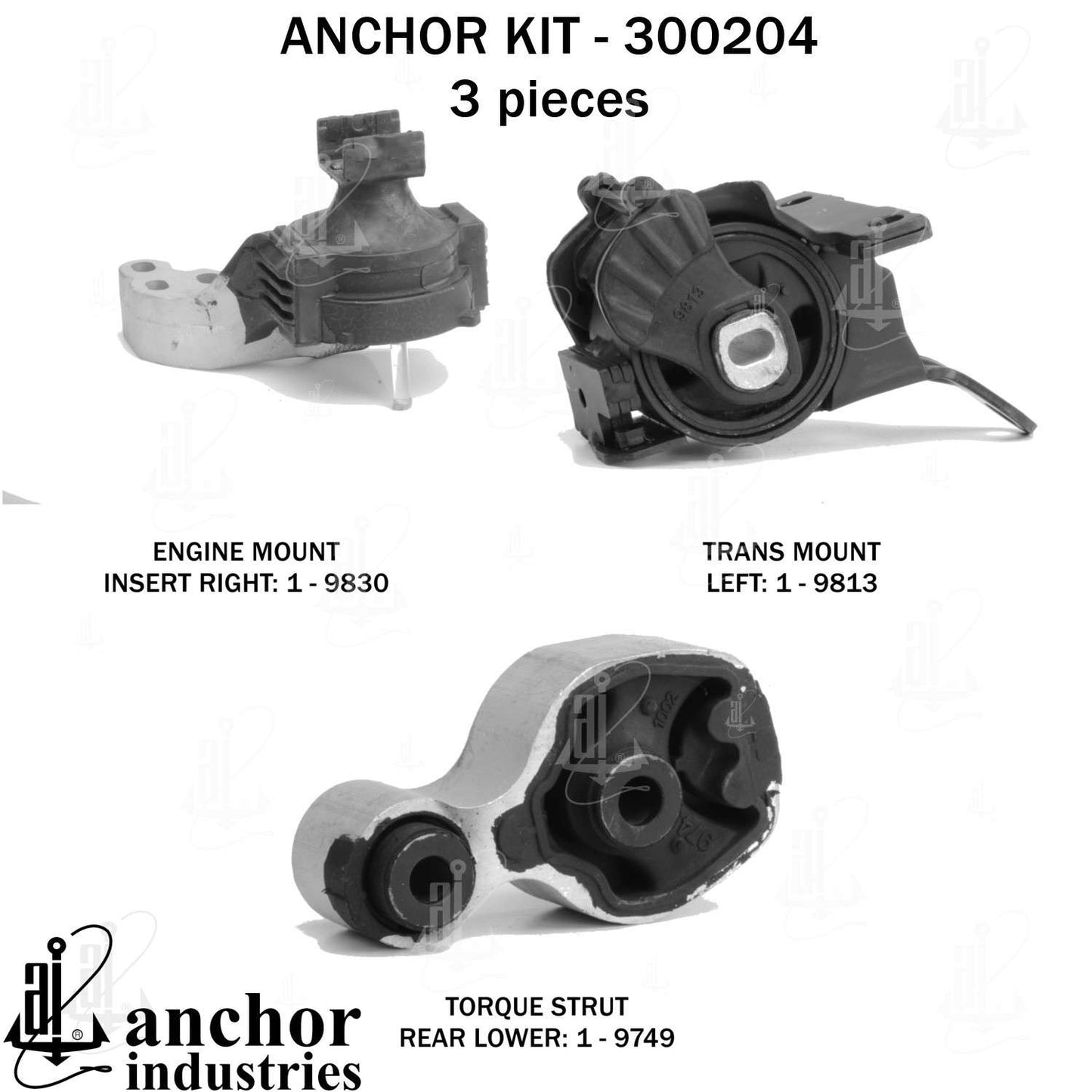 Anchor Engine Mount Kit 300204