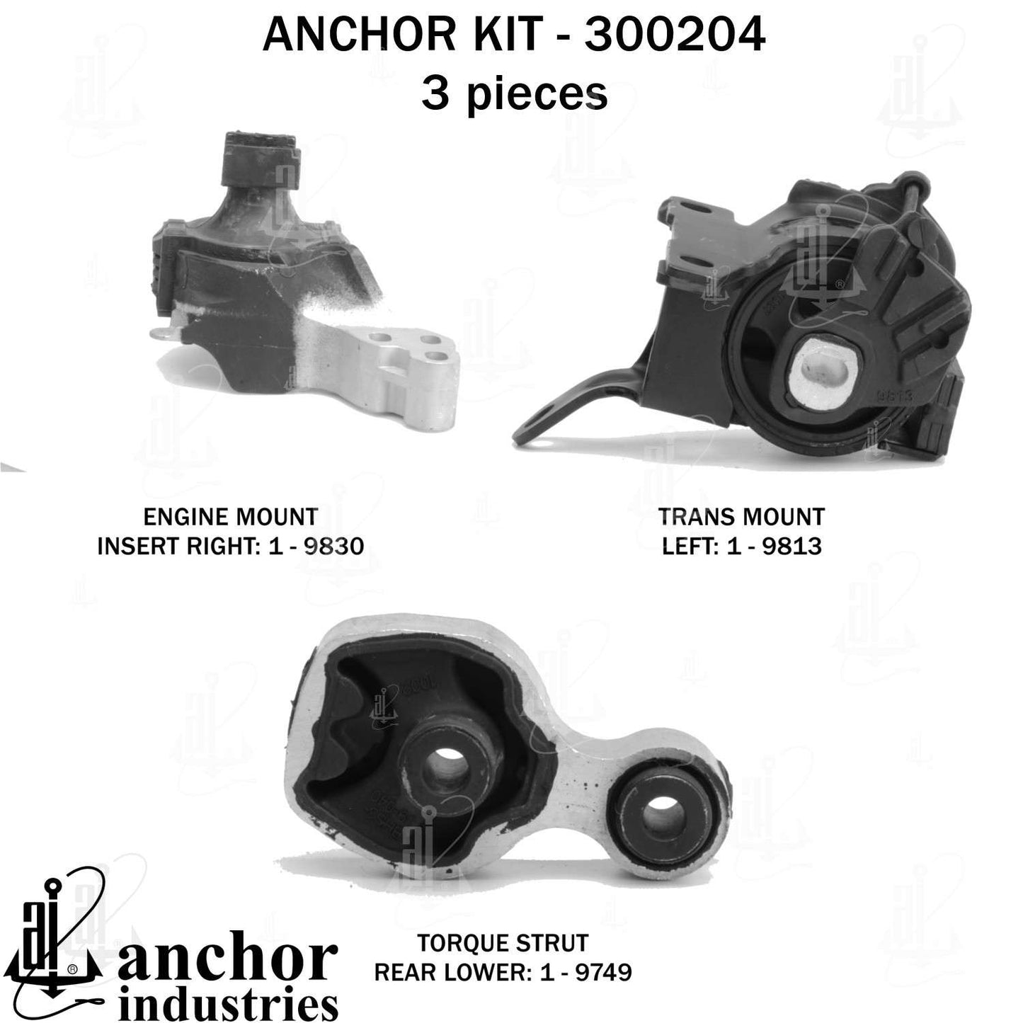 Anchor Engine Mount Kit 300204