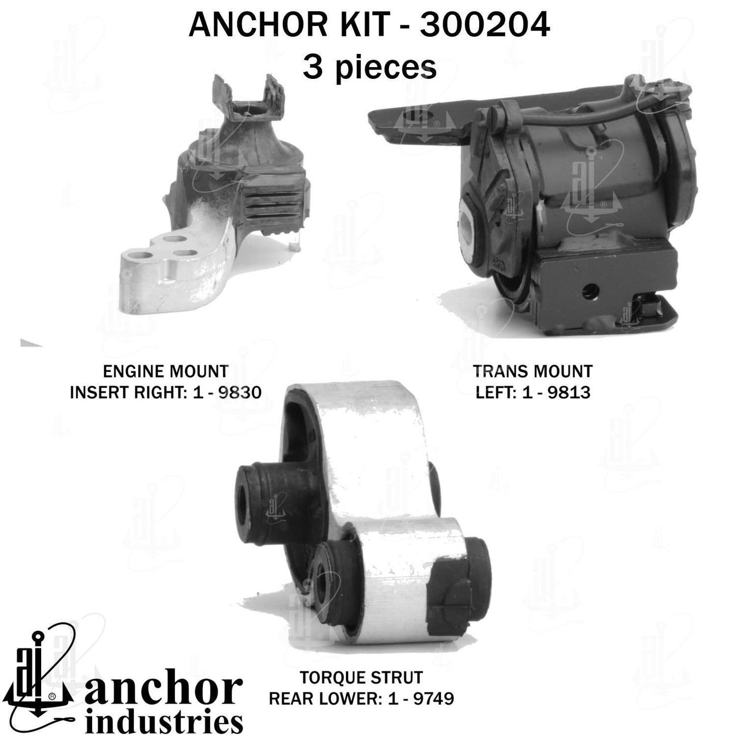 Anchor Engine Mount Kit 300204
