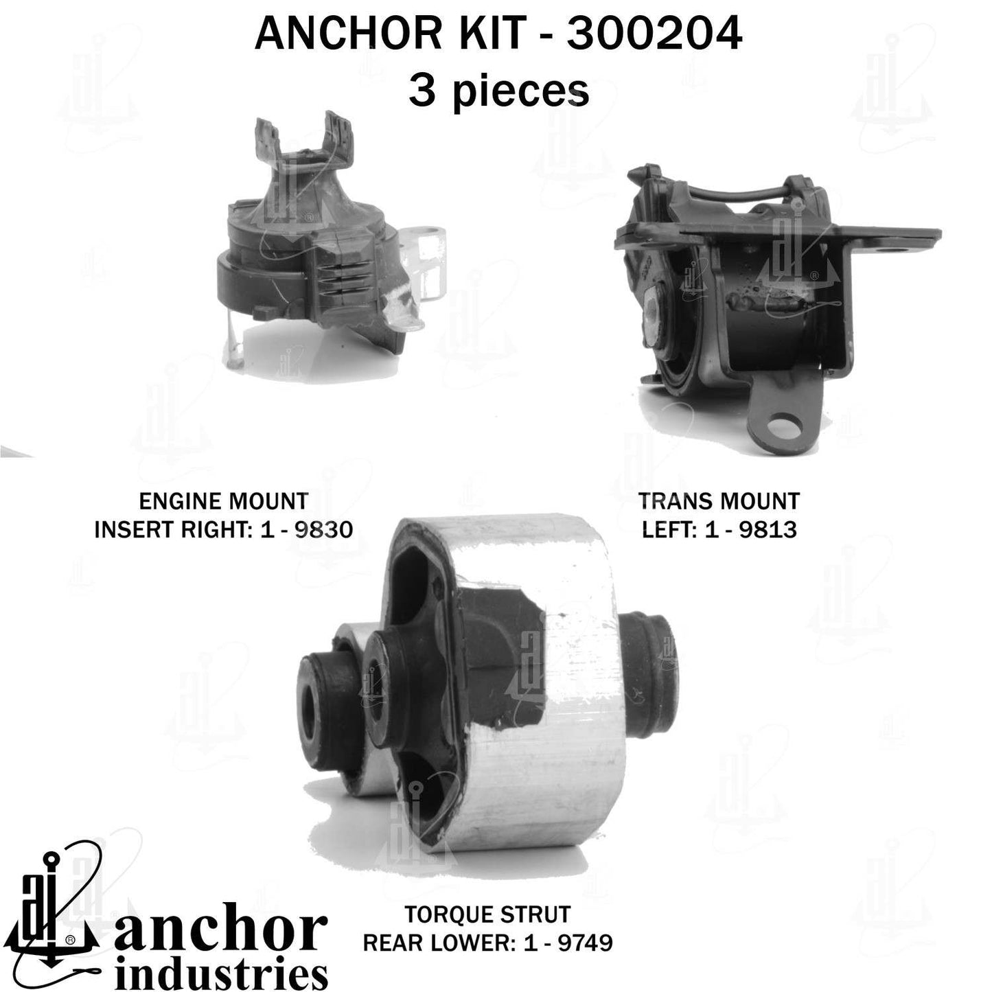 Anchor Engine Mount Kit 300204