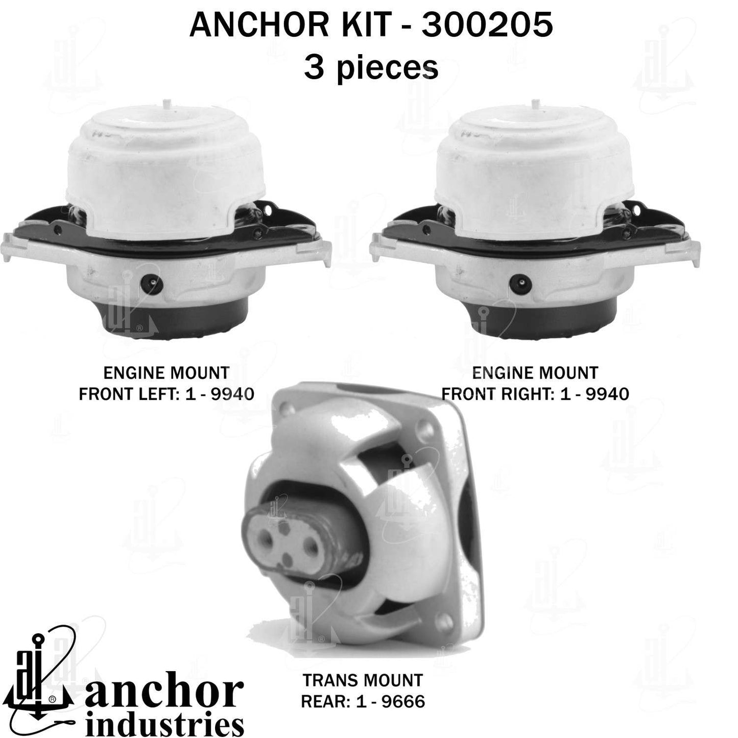 Anchor Engine Mount Kit 300205