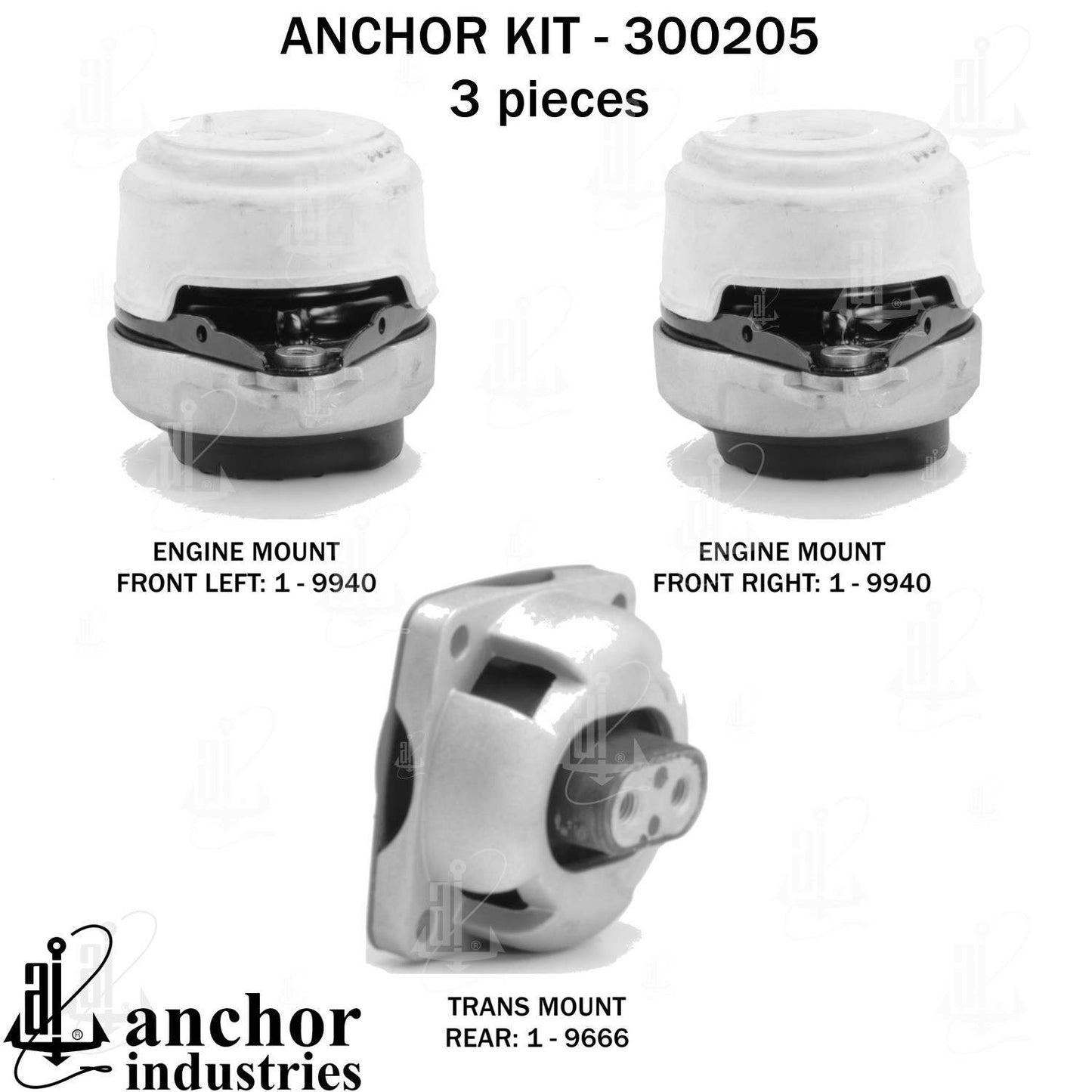 Anchor Engine Mount Kit 300205