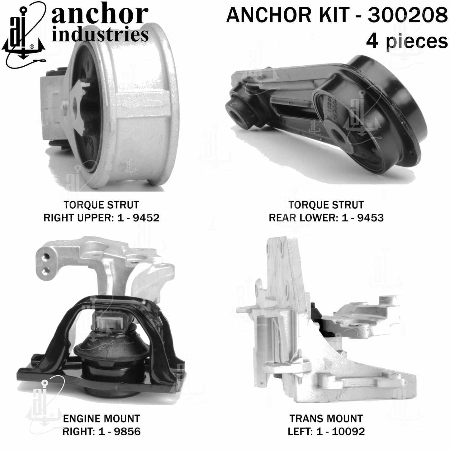 Anchor Engine Mount Kit 300208