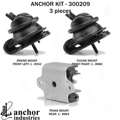 Anchor Mounts Engine Mount Kit 300209 image 5