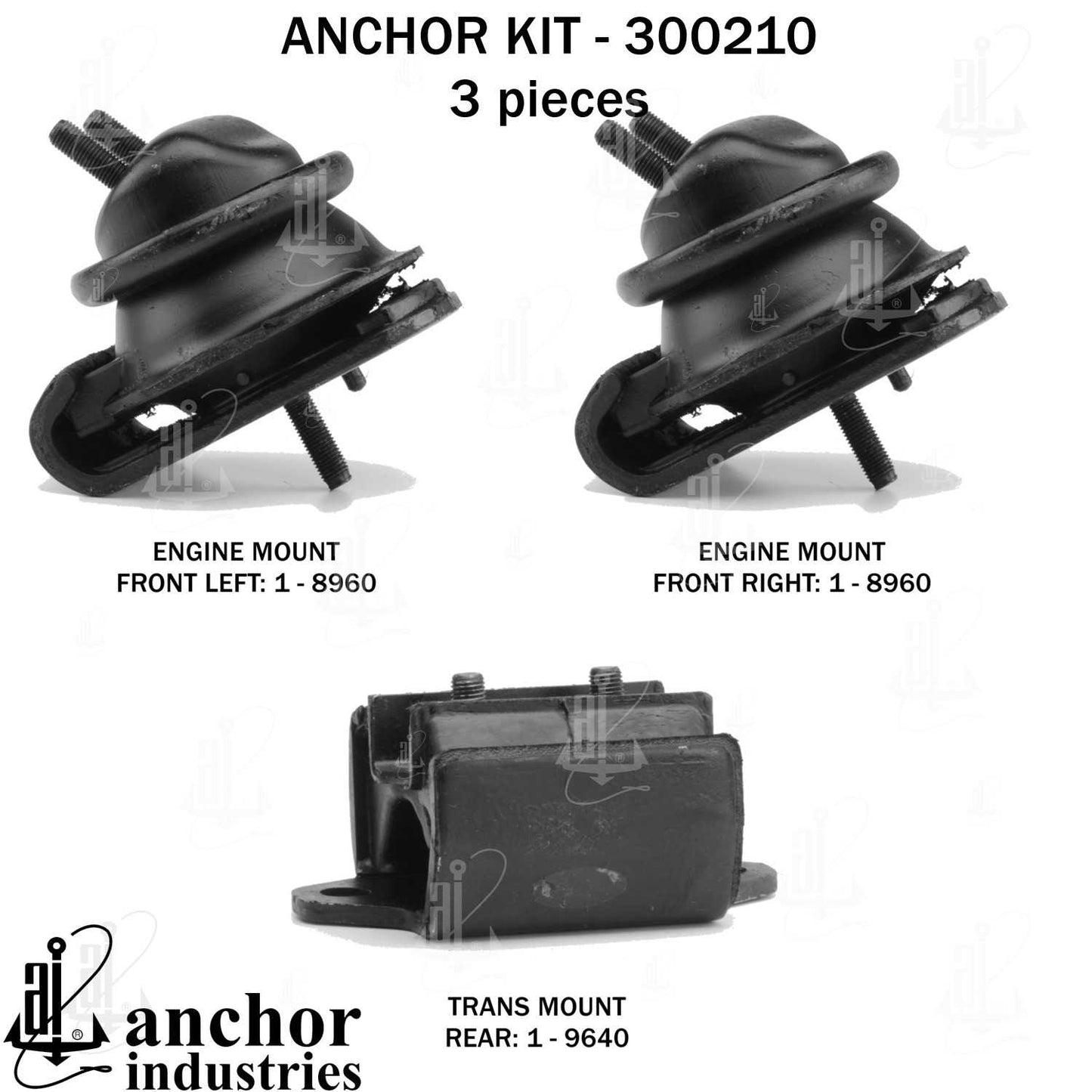 Anchor Engine Mount Kit 300210