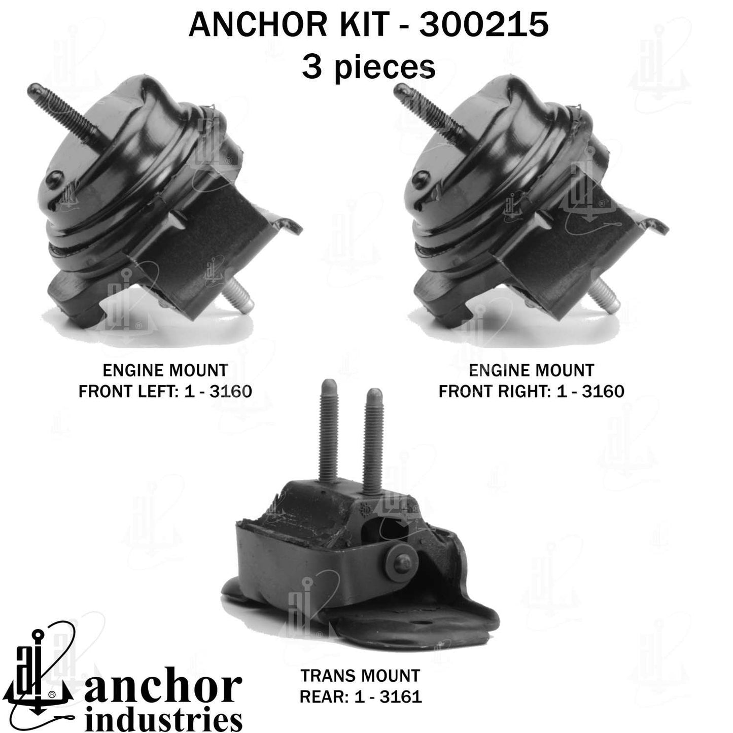 Anchor Engine Mount Kit 300215