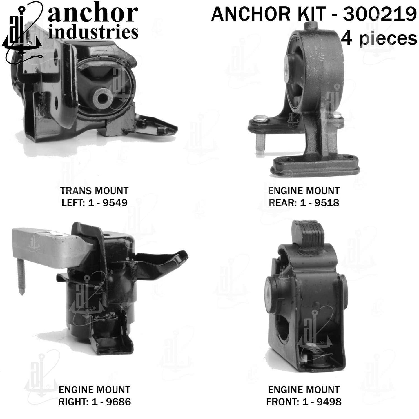 Anchor Engine Mount Kit 300219