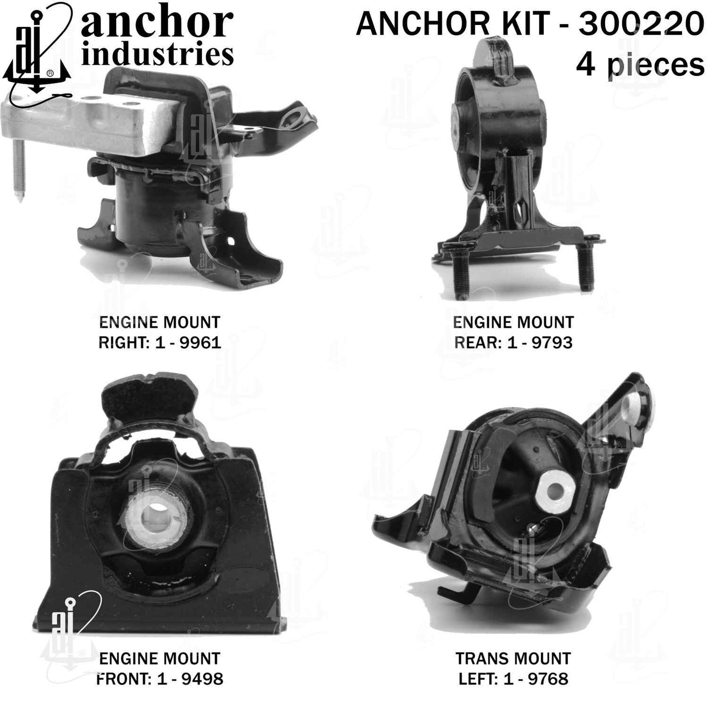 Anchor Engine Mount Kit 300220