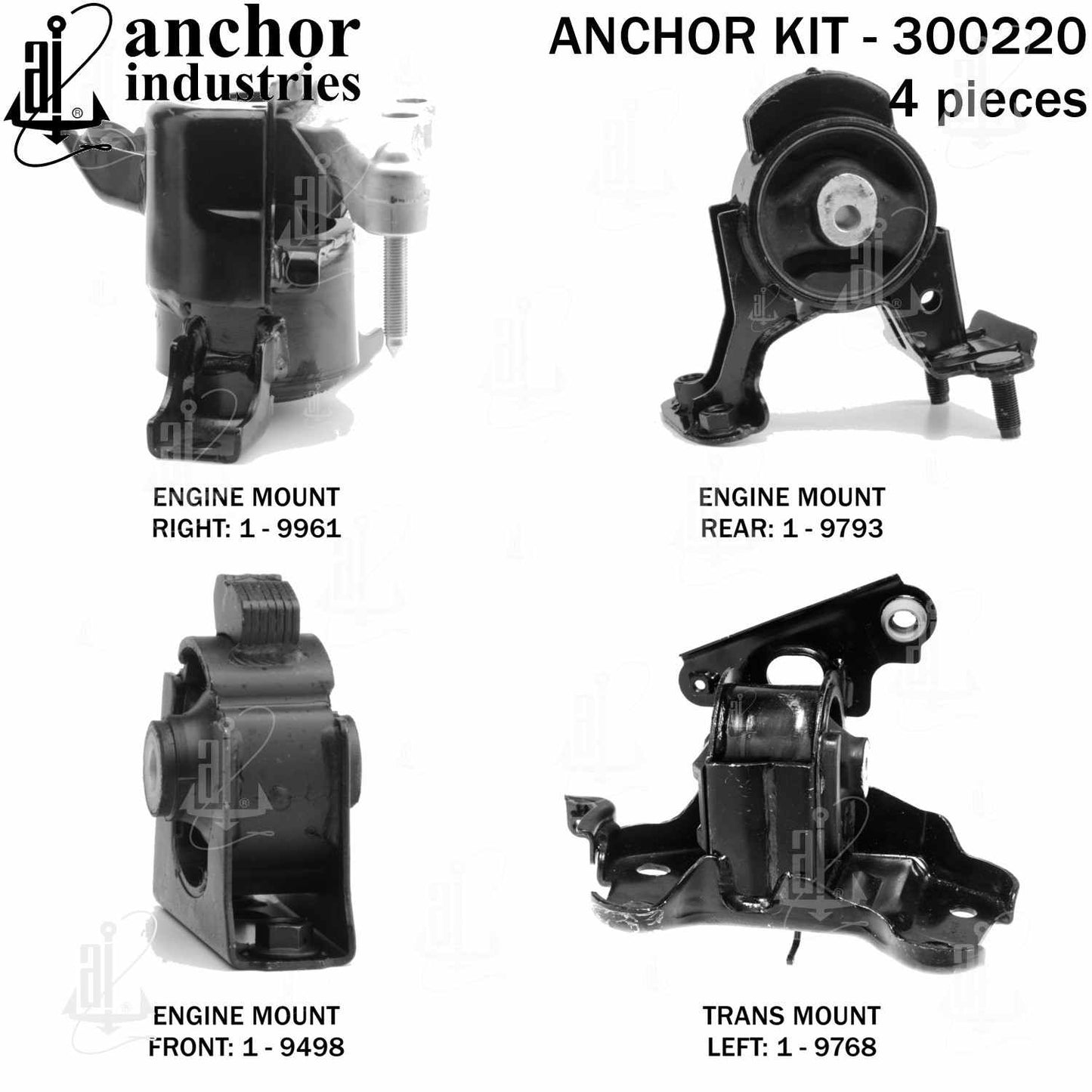 Anchor Engine Mount Kit 300220