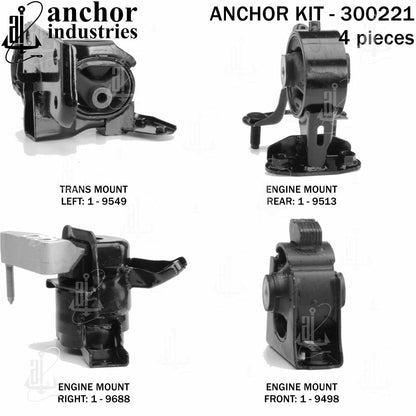 Anchor Engine Mount Kit 300221