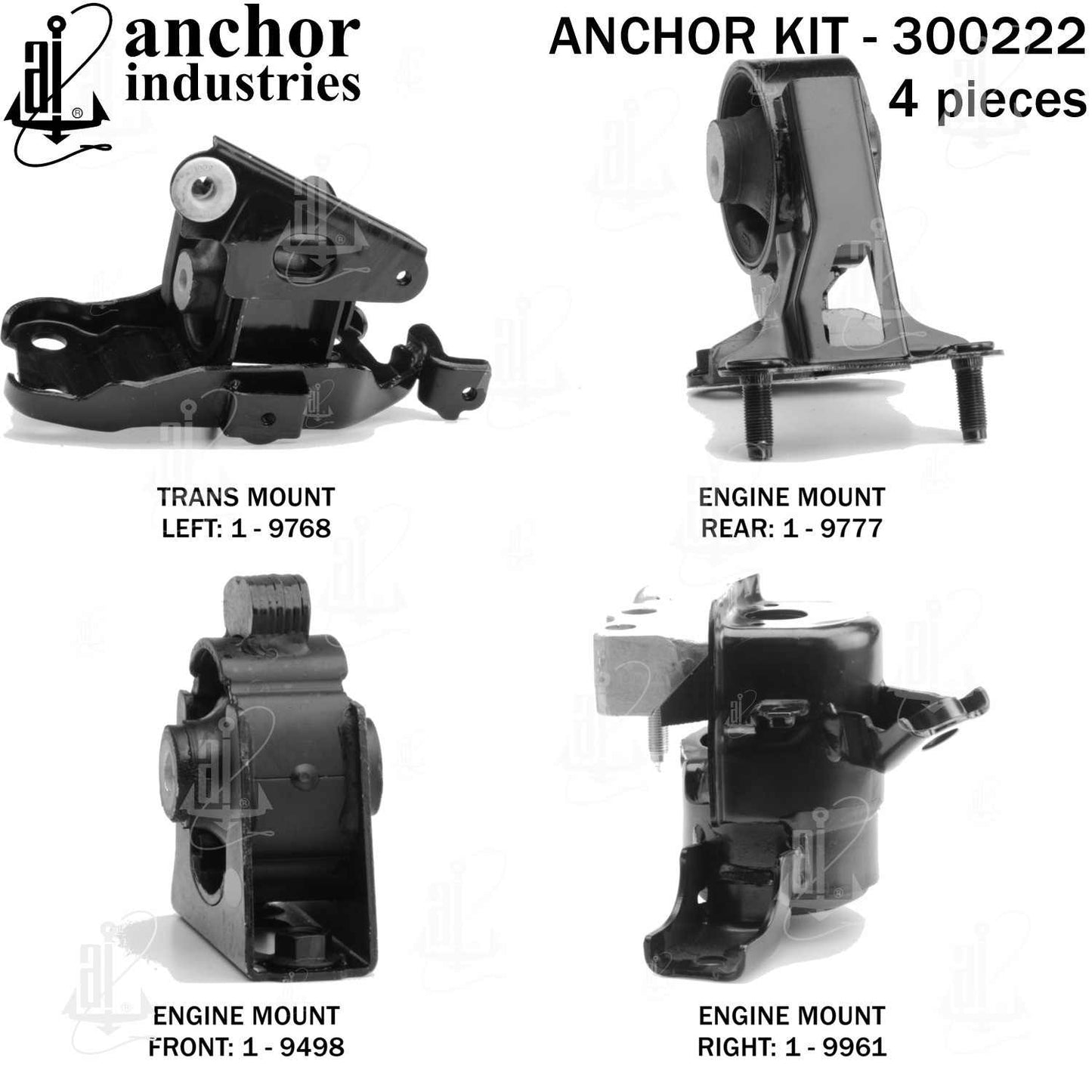 Anchor Engine Mount Kit 300222