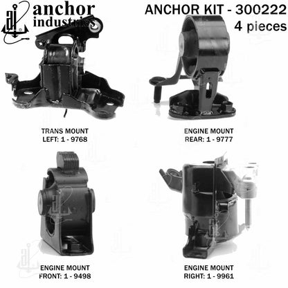 Anchor Engine Mount Kit 300222