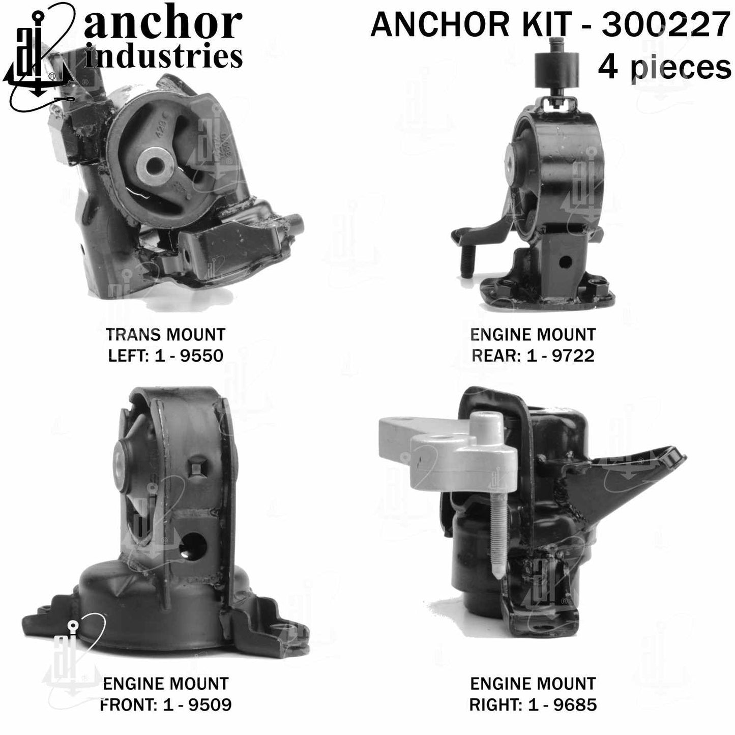 Anchor Engine Mount Kit 300227