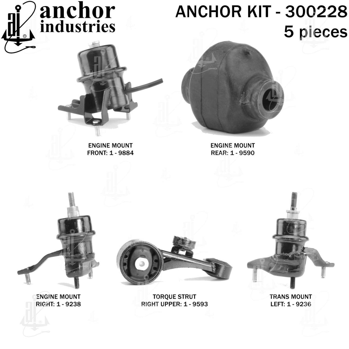 Anchor Engine Mount Kit 300228