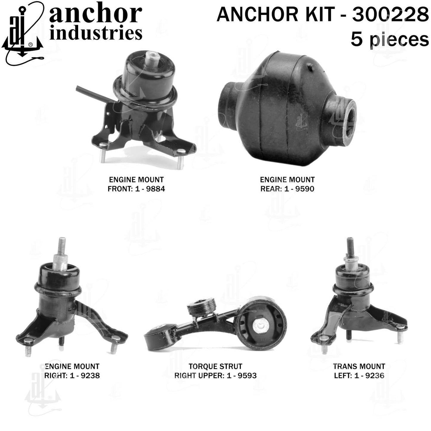 Anchor Engine Mount Kit 300228